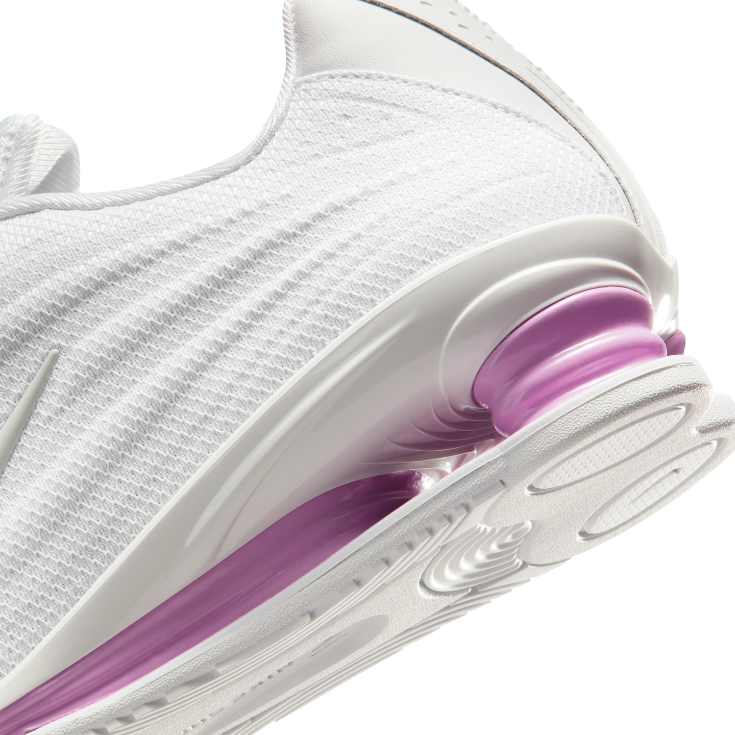 Nike Shox Z - Women's - White/Lt Magenta