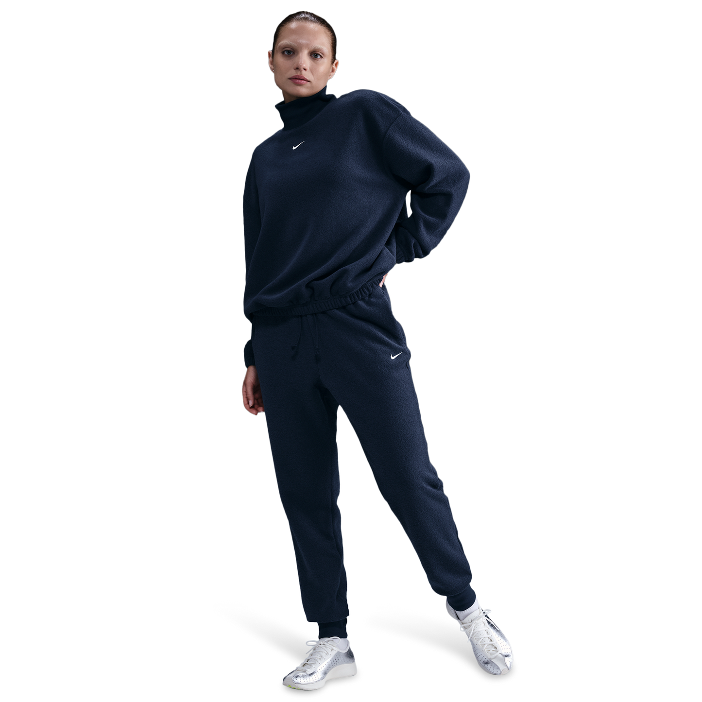 Nike NSW Phoenix MR Joggers - Women's - Midnight Navy/Sail