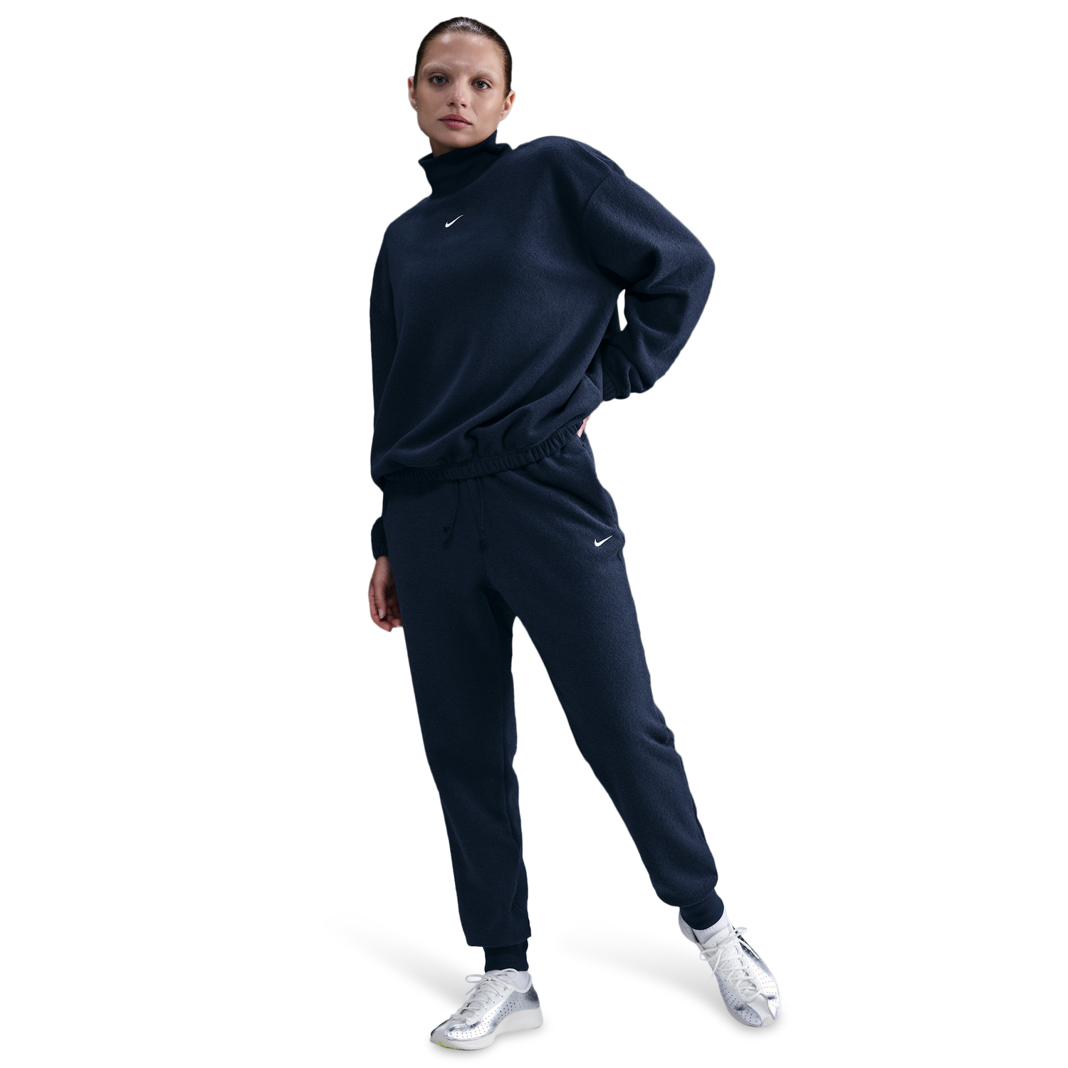 Nike NSW Phoenix MR Joggers - Women's - Midnight Navy/Sail
