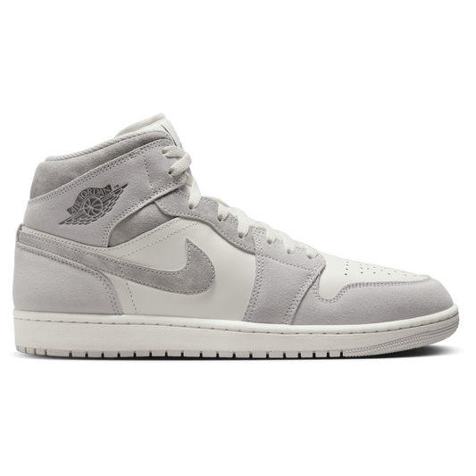 Jordan AJ 1 Mid SE - Men's - White/Grey