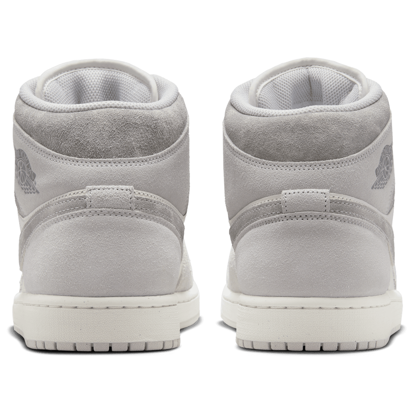 Jordan AJ 1 Mid SE - Men's - White/Grey