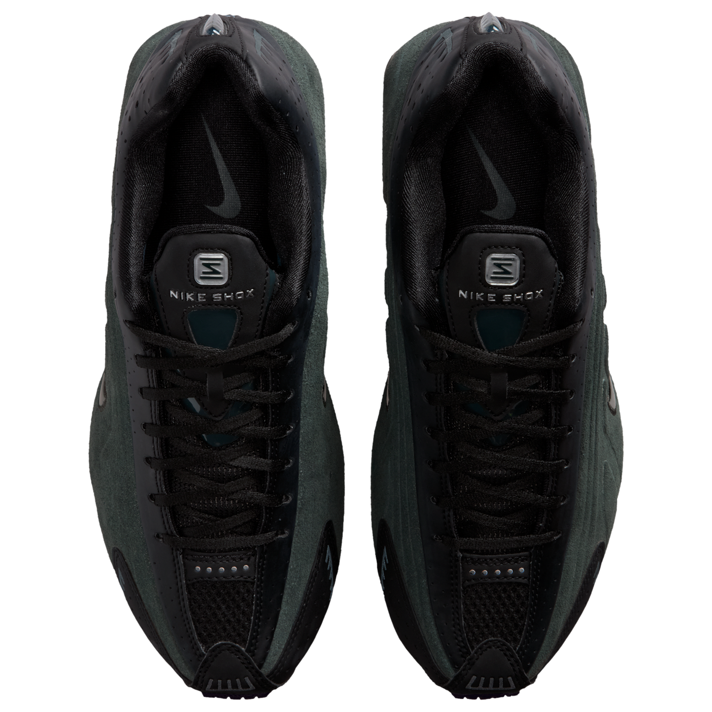 Nike Shox R4 - Women's - Mtlc Silver/Black/Seaweed