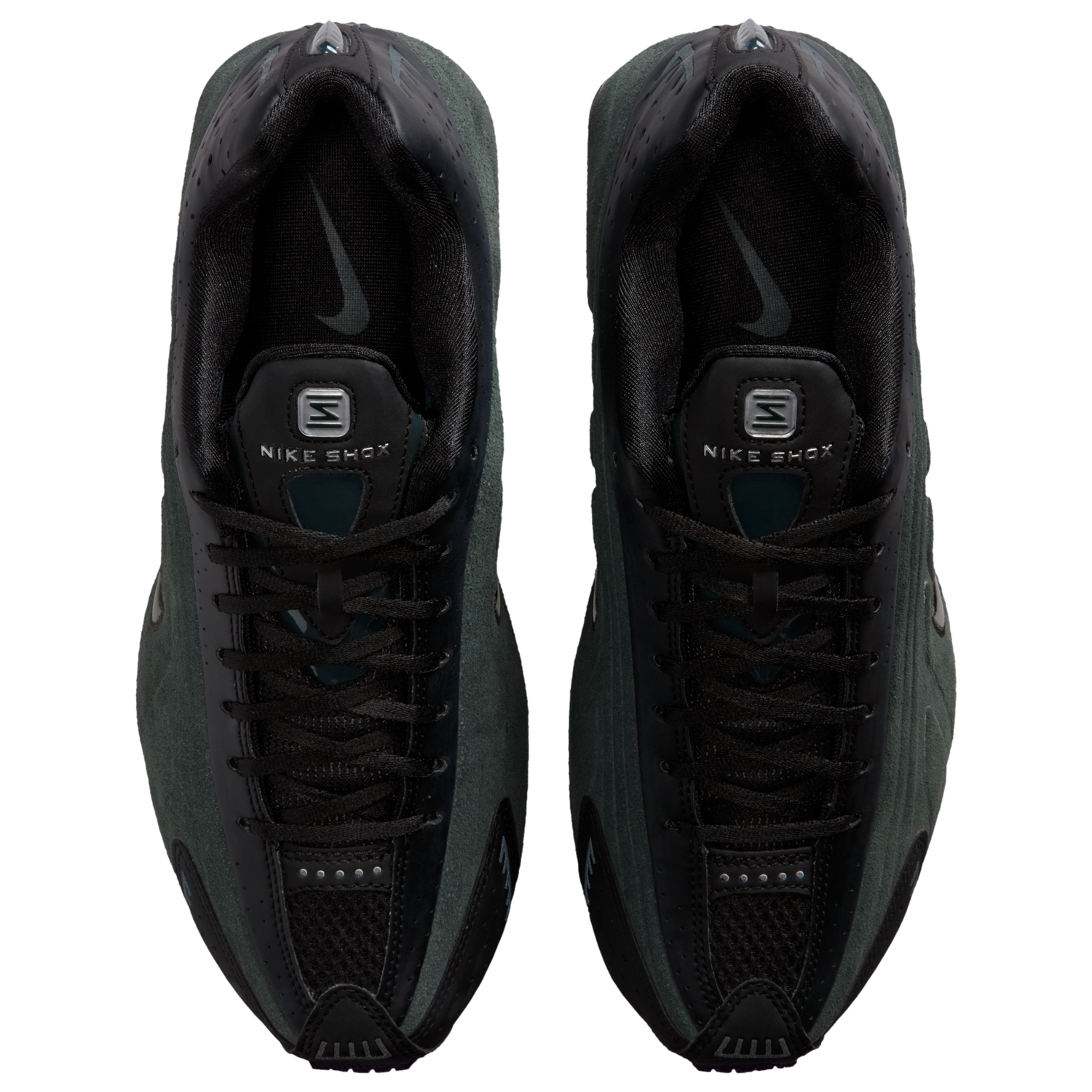 Nike Shox R4 - Women's - Mtlc Silver/Black/Seaweed