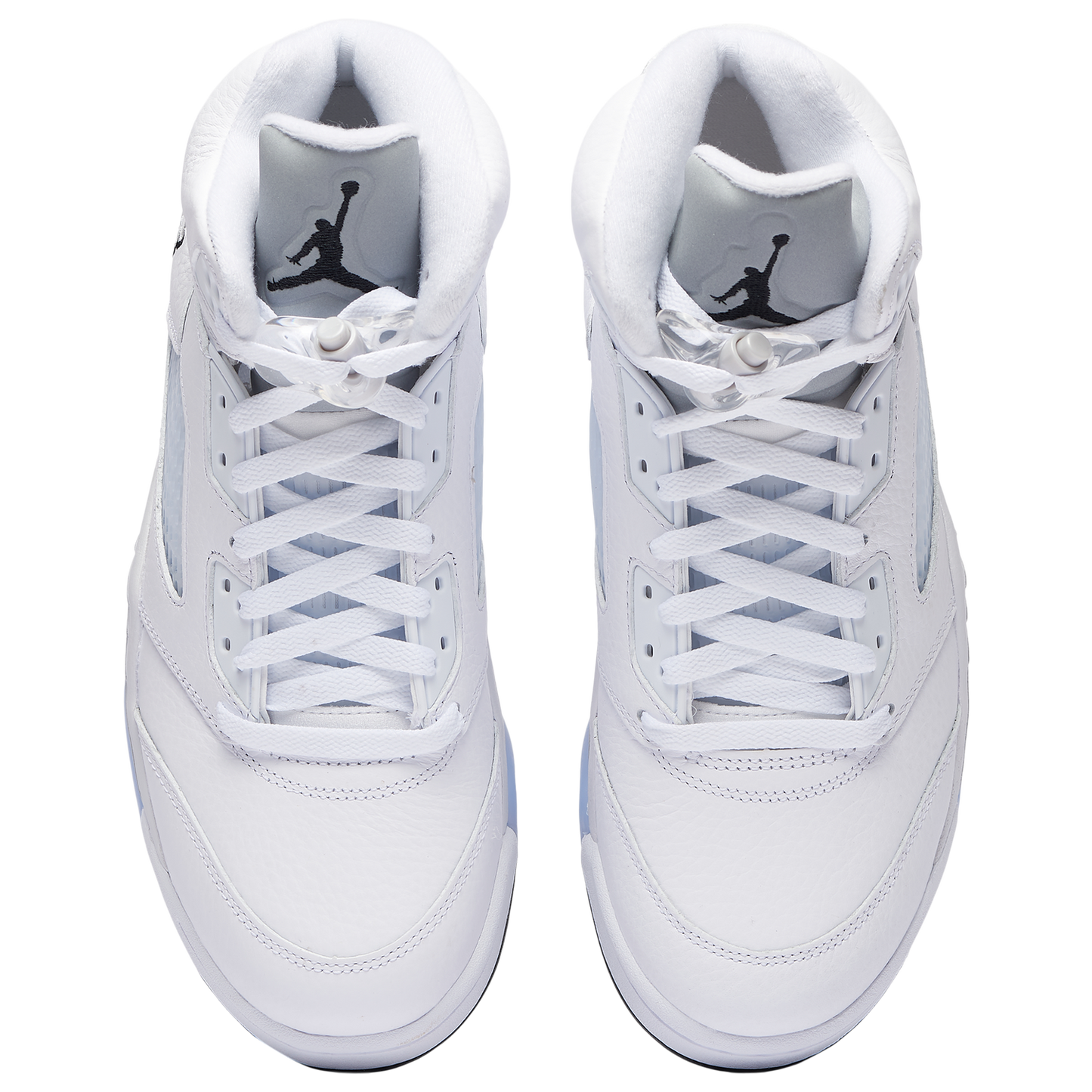 Jordan Retro 5 OG - Men's - White/Black/Silver