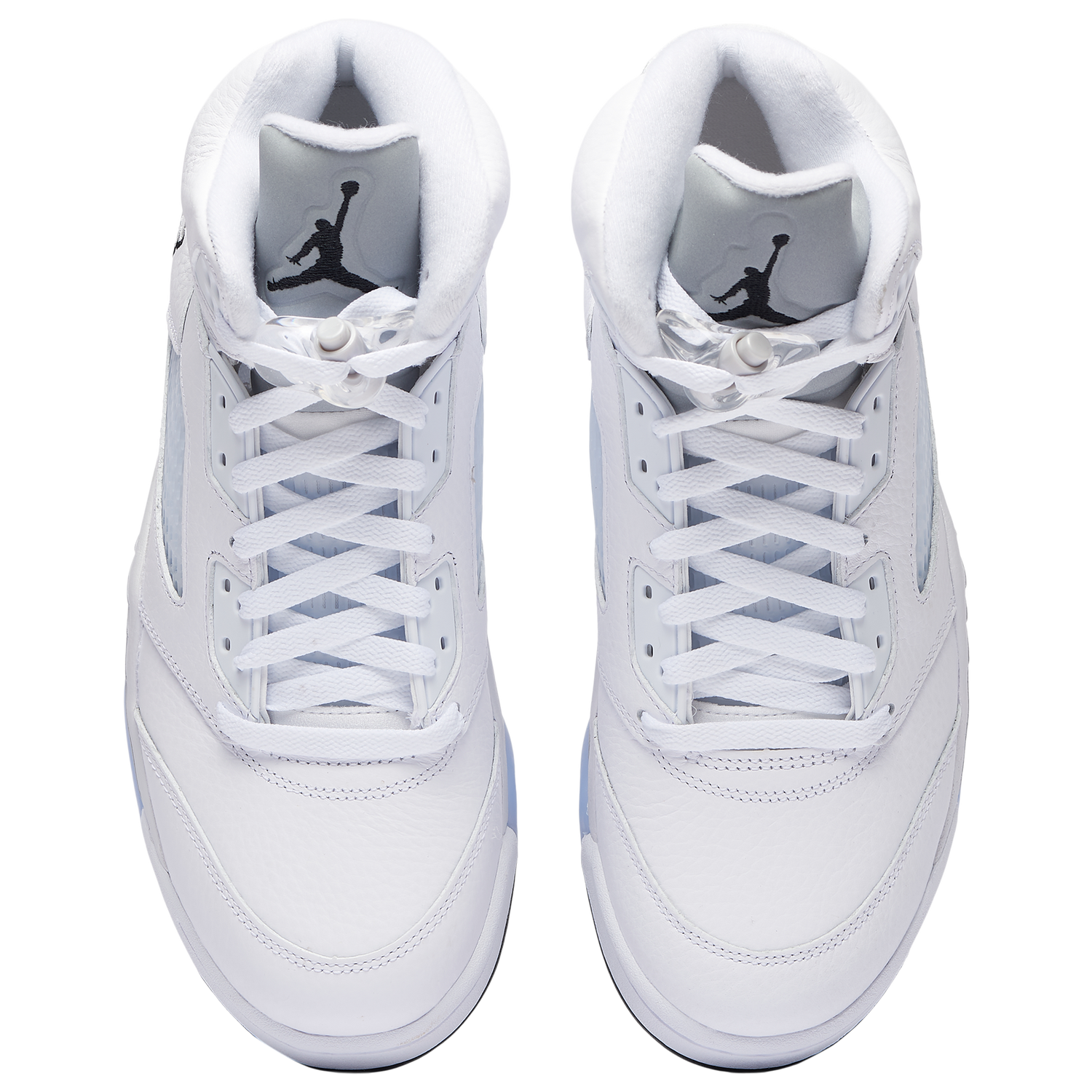 Jordan Retro 5 OG - Men's - White/Black/Silver