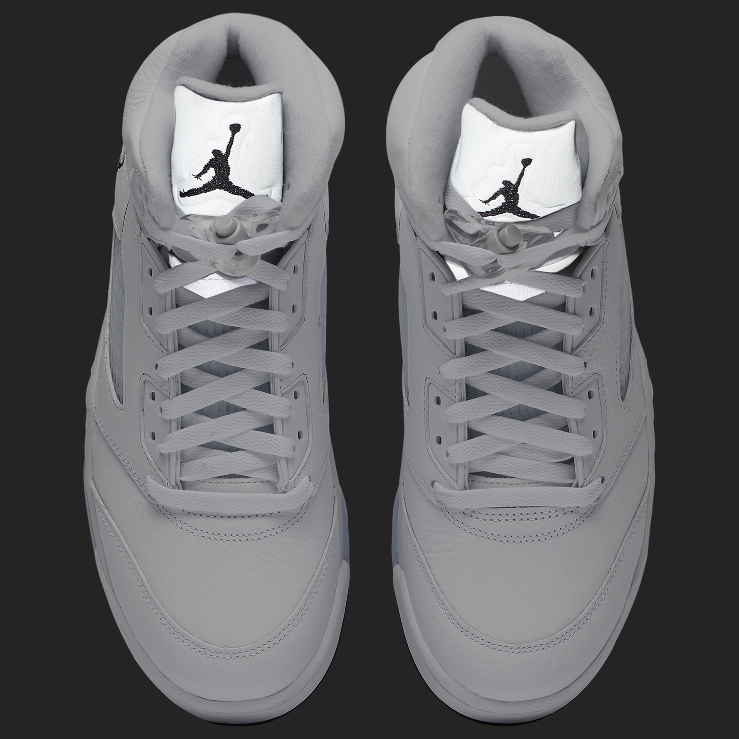 Jordan Retro 5 OG - Men's - White/Black/Silver