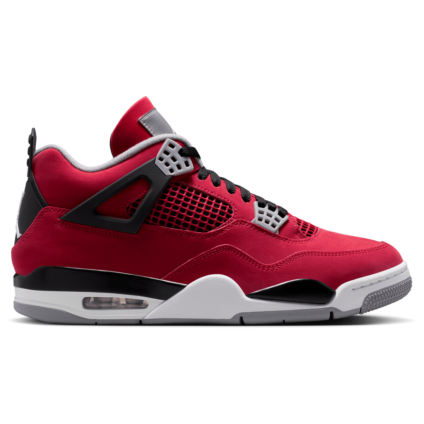 Jordan Retro 4 - Men's - Red/Black/Grey
