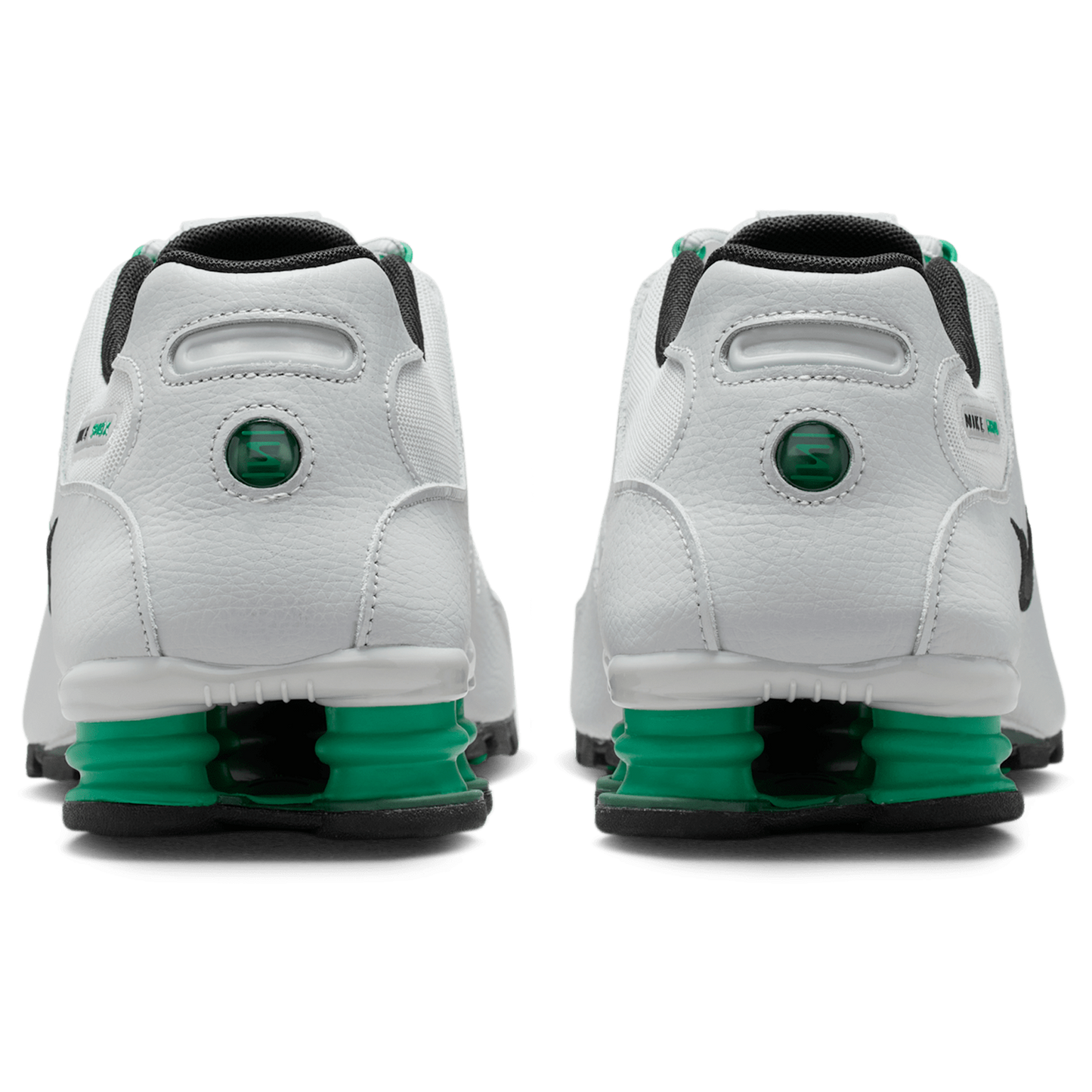 Nike Shox NZ - Men's - Grey Fog/Black/Stadium Green