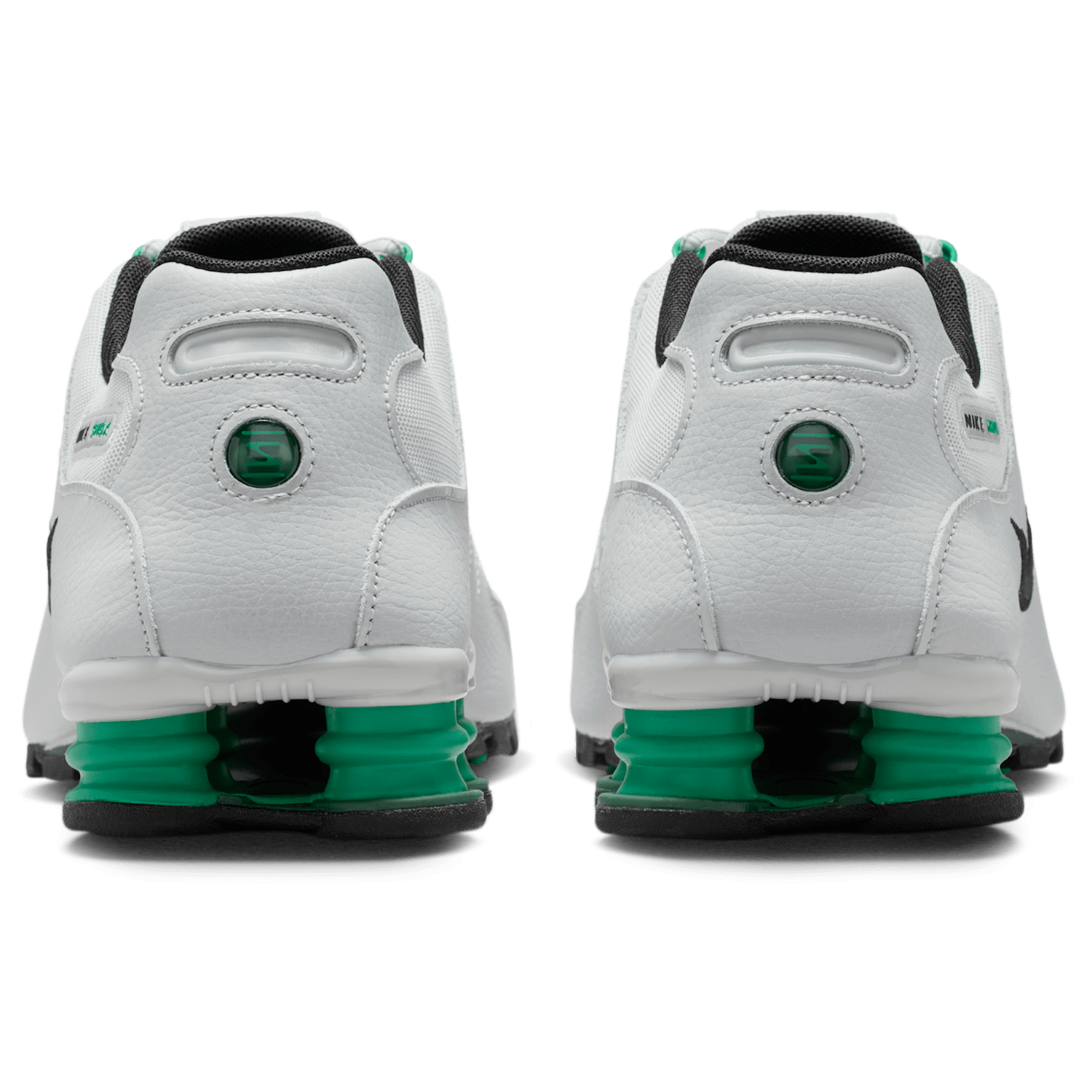 Nike Shox NZ - Men's - Grey Fog/Black/Stadium Green
