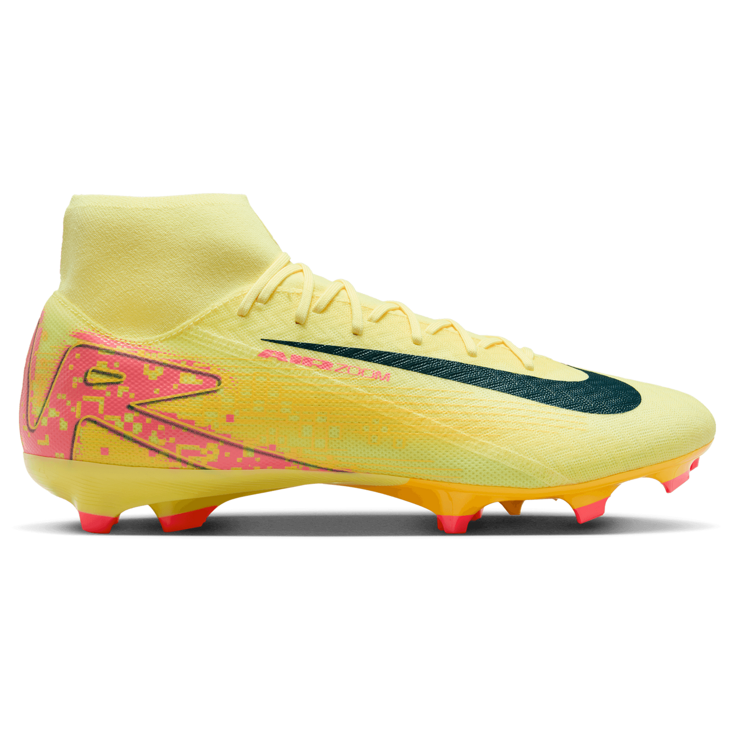 Nike Zoom Superfly 10 Academy KM FG/MG - Men's - Orange/Navy
