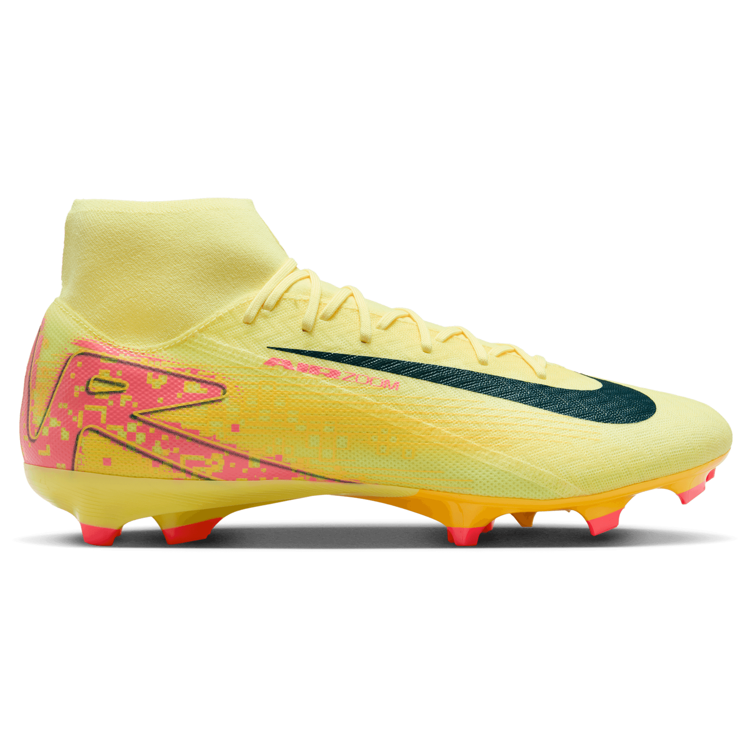 Nike Zoom Superfly 10 Academy KM FG/MG - Men's - Orange/Navy