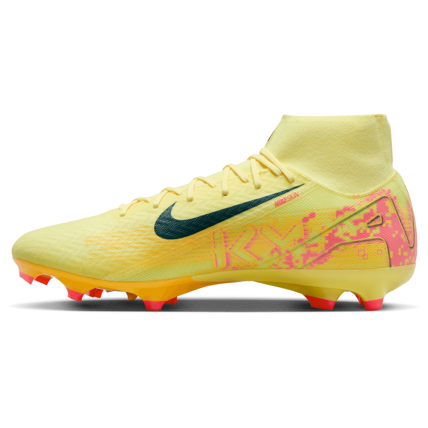 Nike Zoom Superfly 10 Academy KM FG/MG - Men's - Orange/Navy