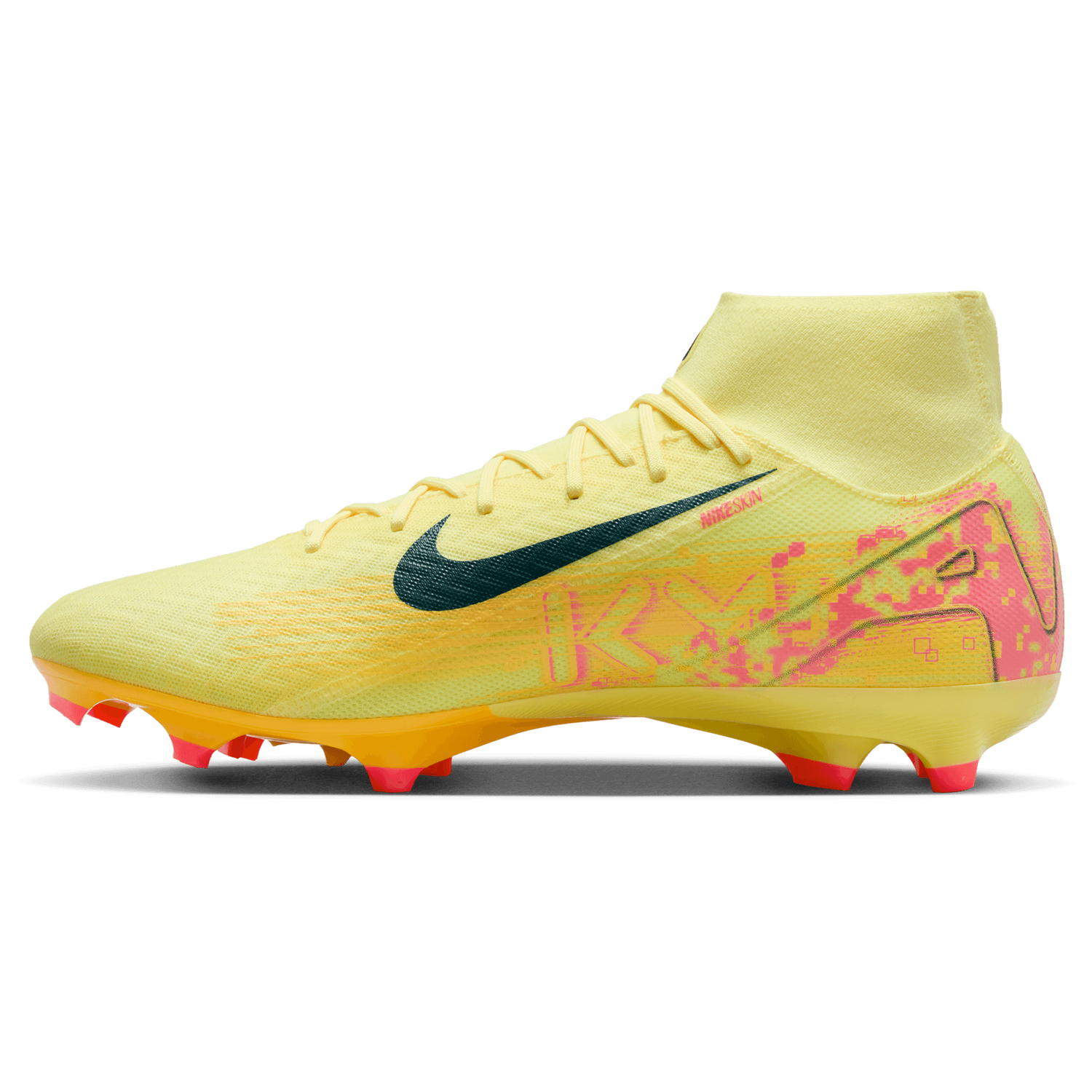 Nike Zoom Superfly 10 Academy KM FG/MG - Men's - Orange/Navy