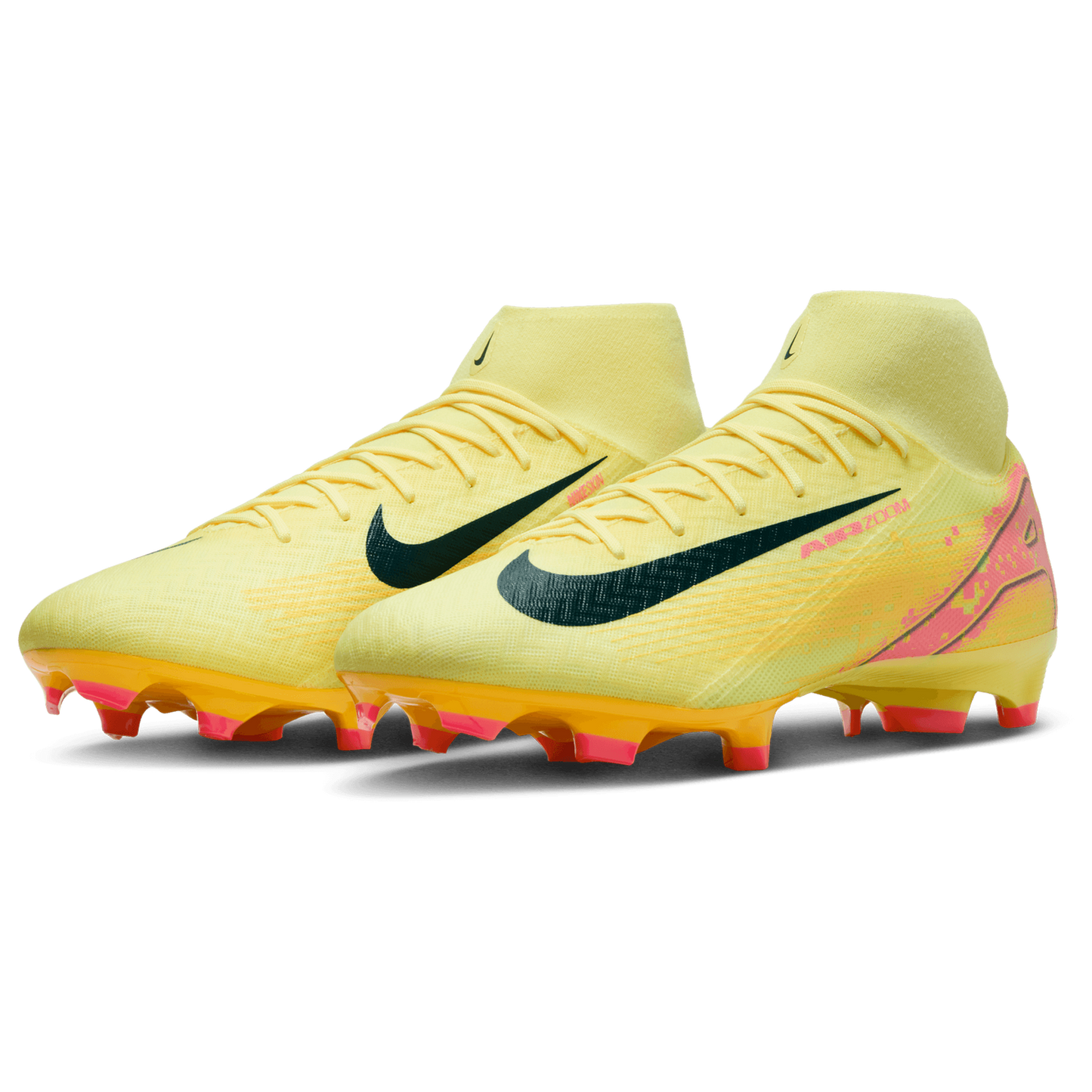 Nike Zoom Superfly 10 Academy KM FG/MG - Men's - Orange/Navy