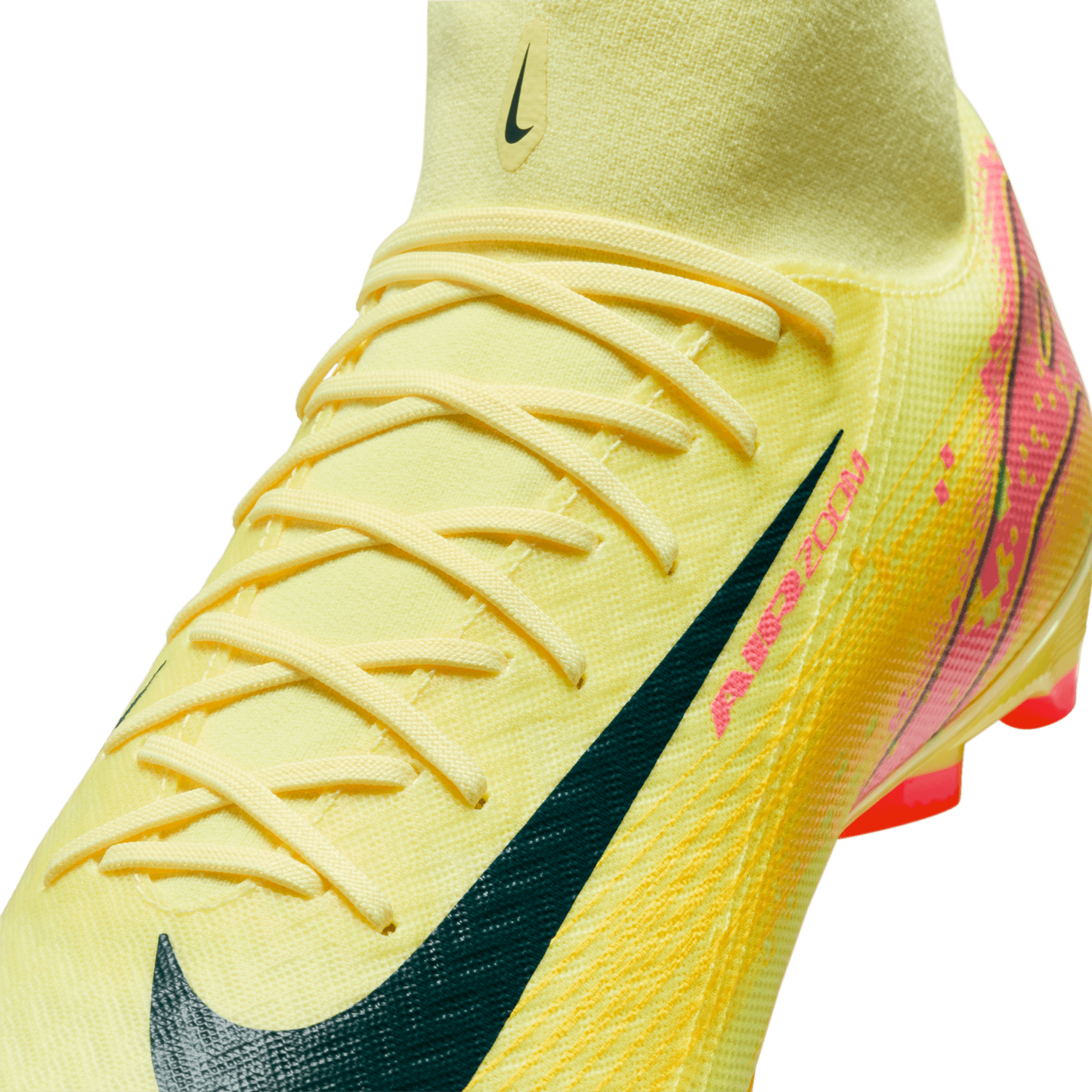 Nike Zoom Superfly 10 Academy KM FG/MG - Men's - Orange/Navy