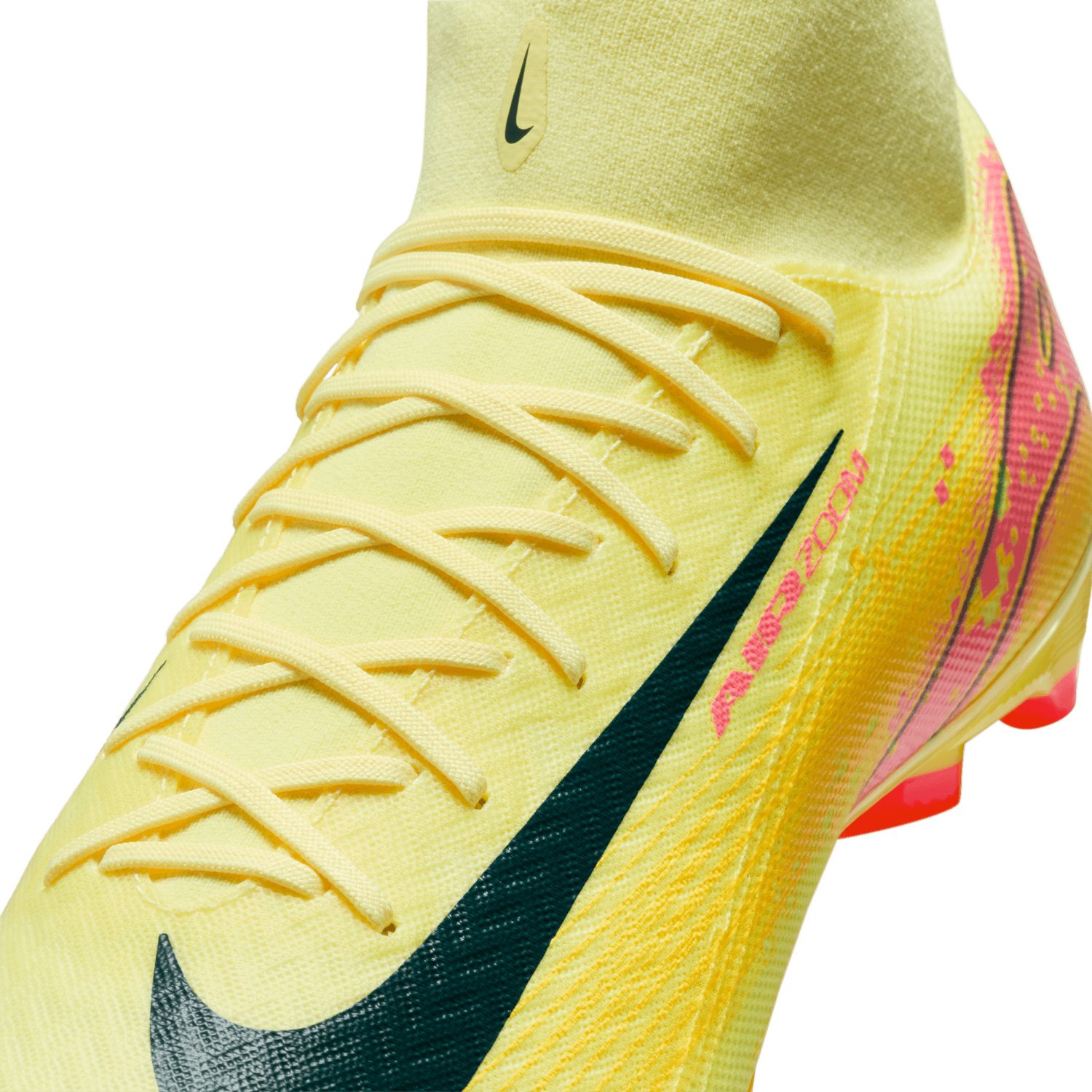 Nike Zoom Superfly 10 Academy KM FG/MG - Men's - Orange/Navy