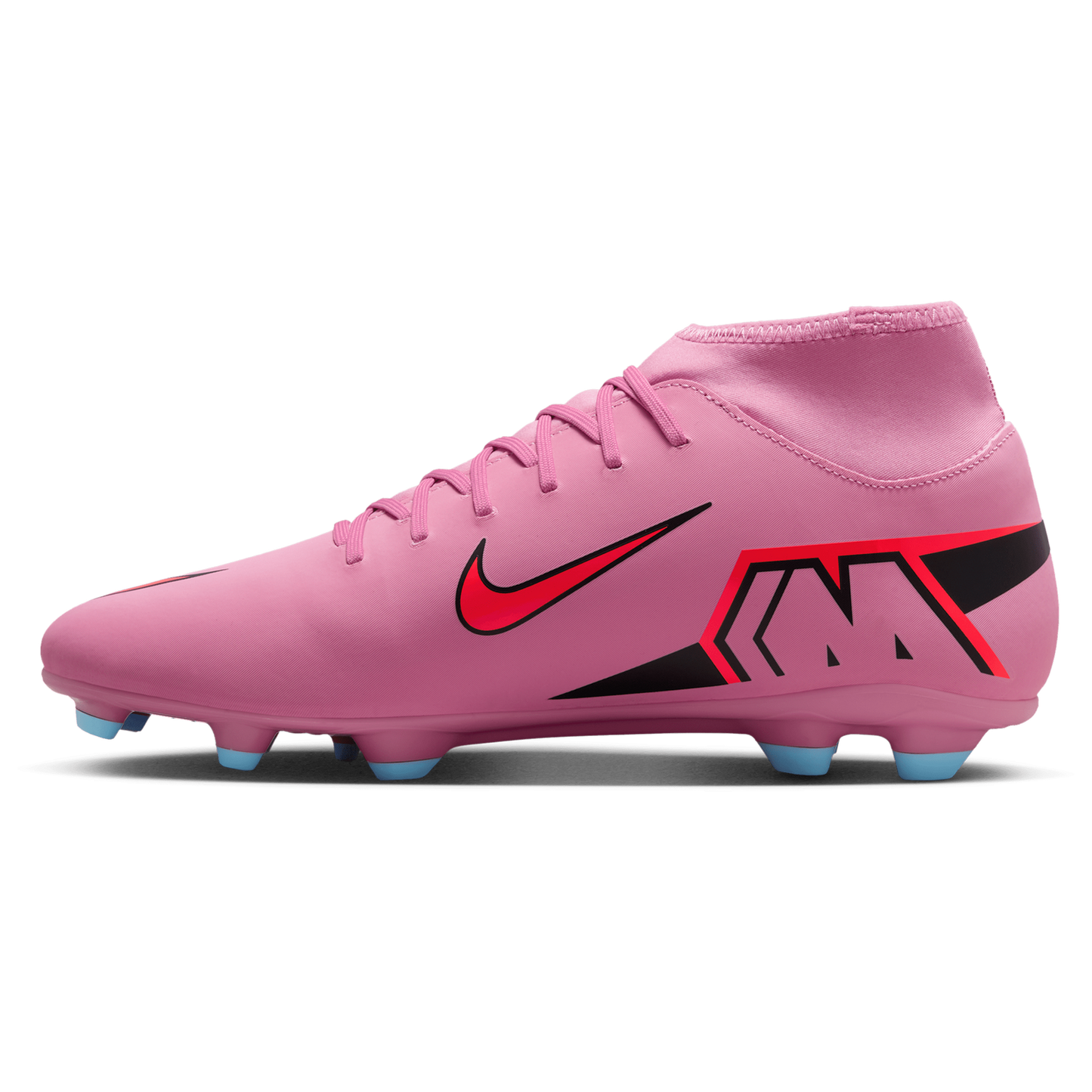 Nike Superfly 10 Club FG/MG - Men's - Magic Flamingo/Black/Total Crimson