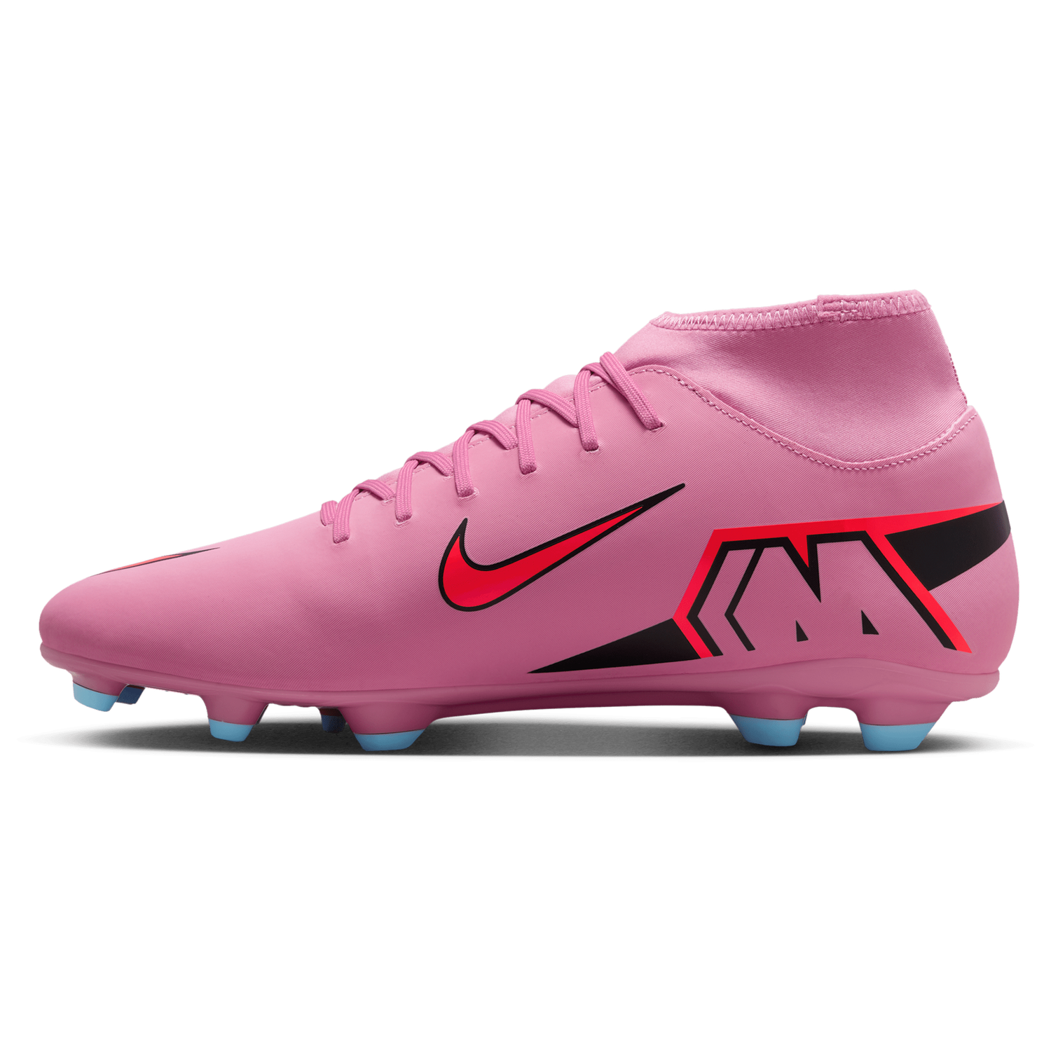 Nike Superfly 10 Club FG/MG - Men's - Magic Flamingo/Black/Total Crimson