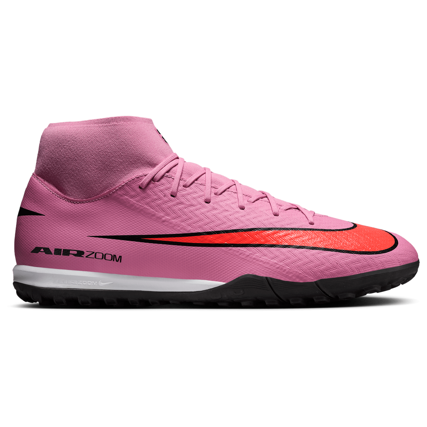 Nike Zoom Superfly 10 Academy TF - Men's - Total Crimson/Magic Flamingo/Black