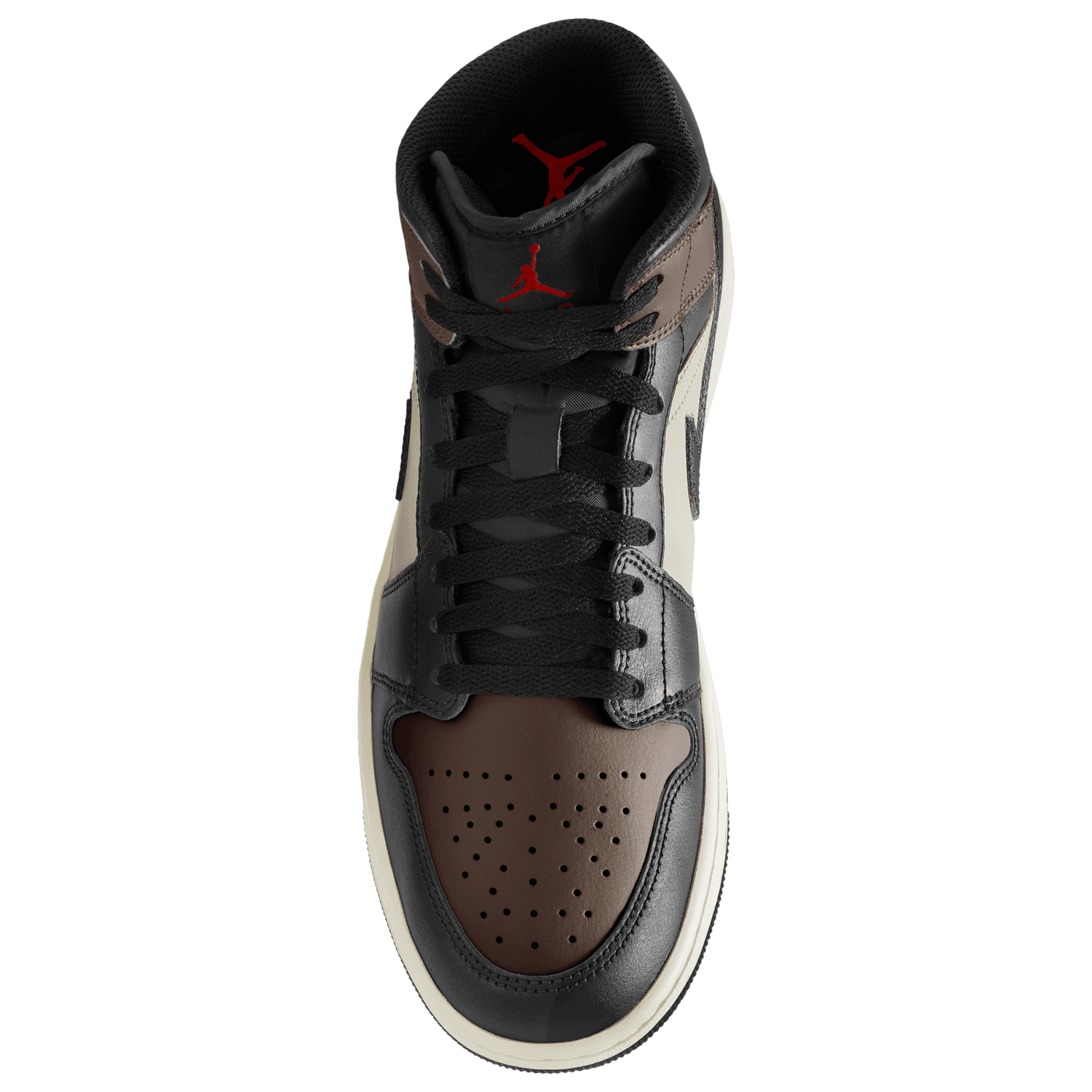 Jordan AJ 1 Mid - Men's - Black/Phantom/Palomino