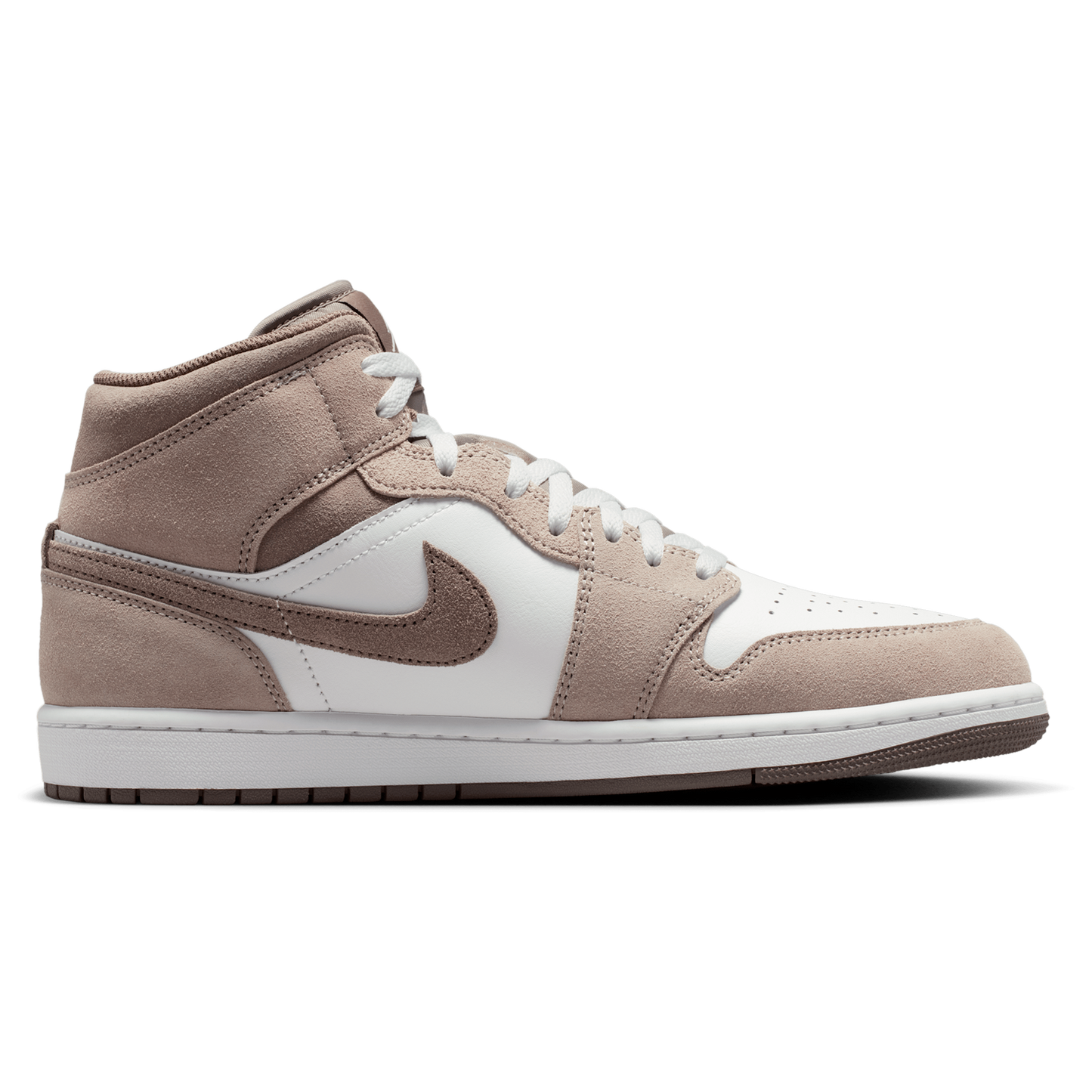 Jordan AJ 1 Mid - Men's - Enigma Stone/Olive Gray/Summit White