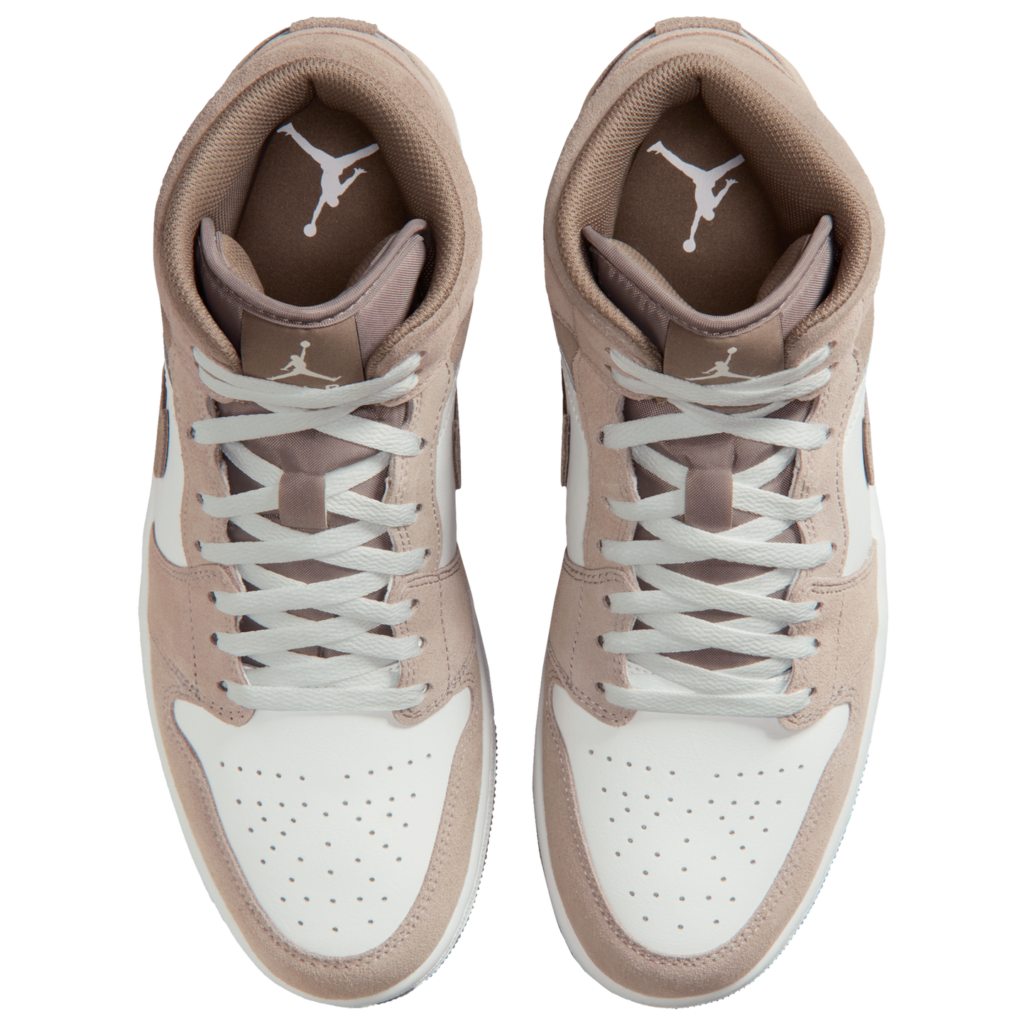 Jordan AJ 1 Mid - Men's - Enigma Stone/Olive Gray/Summit White