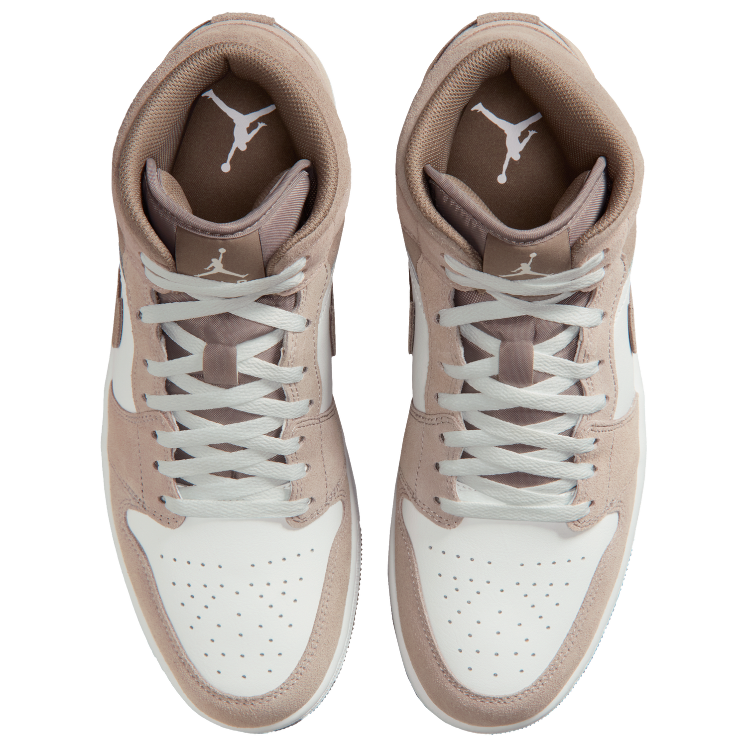 Jordan AJ 1 Mid - Men's - Enigma Stone/Olive Gray/Summit White