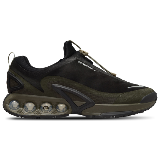 Nike Air Max DN Roam - Men's - Black/Cargo Khaki/Metallic Silver