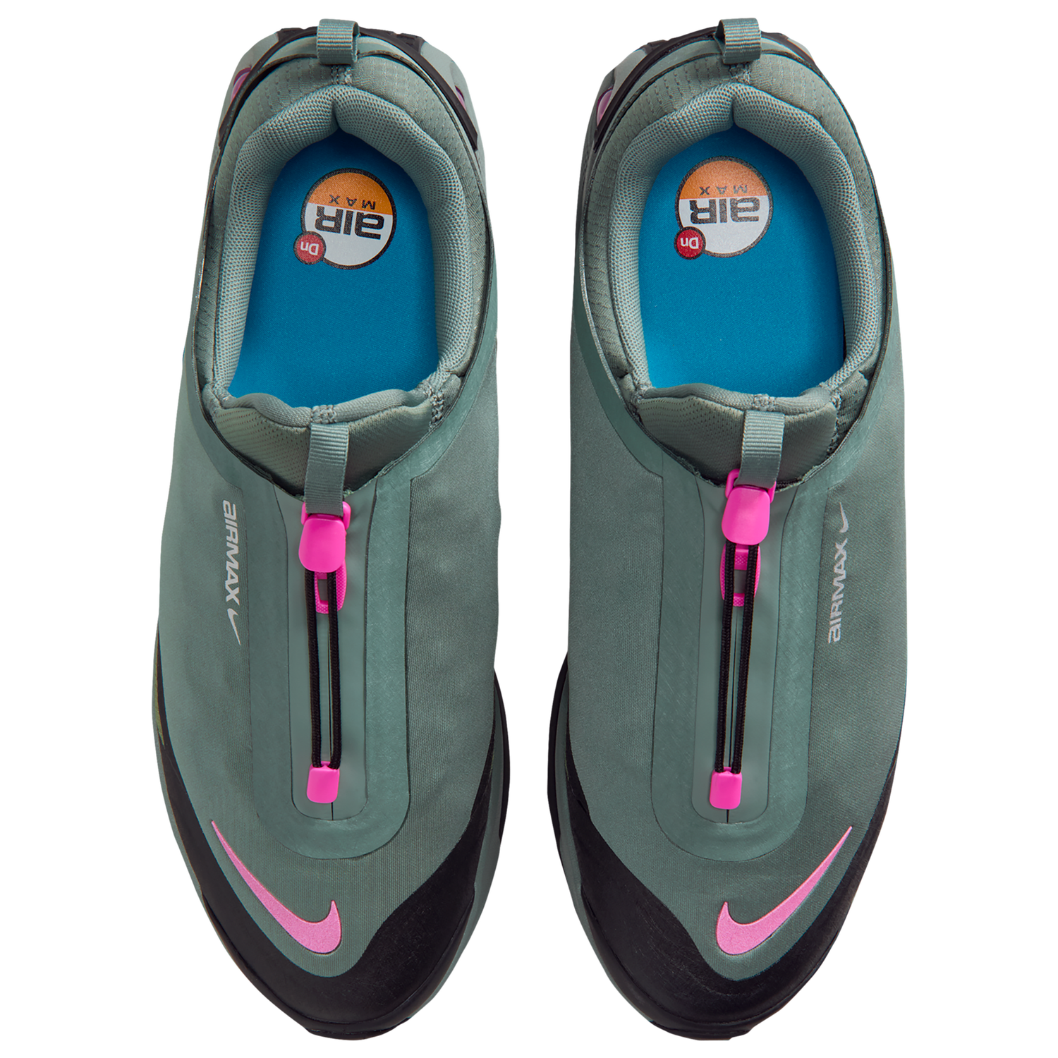 Nike Air Max DN Roam - Men's - Clay Green/Sky J Lt Olive/Fire Pink