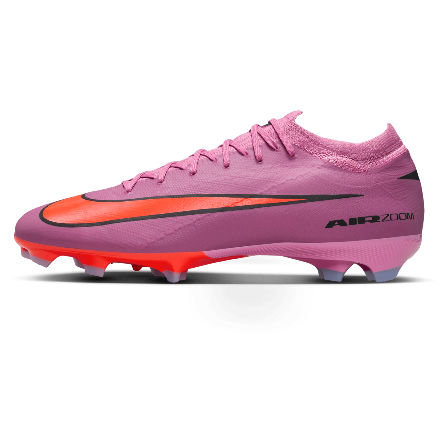 Nike Zoom Vapor 16 Pro FG - Men's - Magic Flamingo/Black/Total Crimson