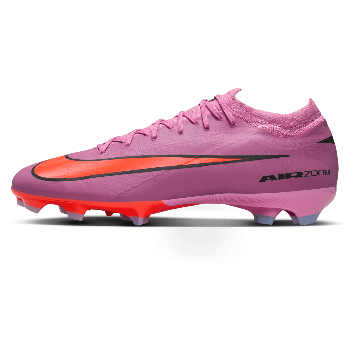 Nike Zoom Vapor 16 Pro FG - Men's - Magic Flamingo/Black/Total Crimson