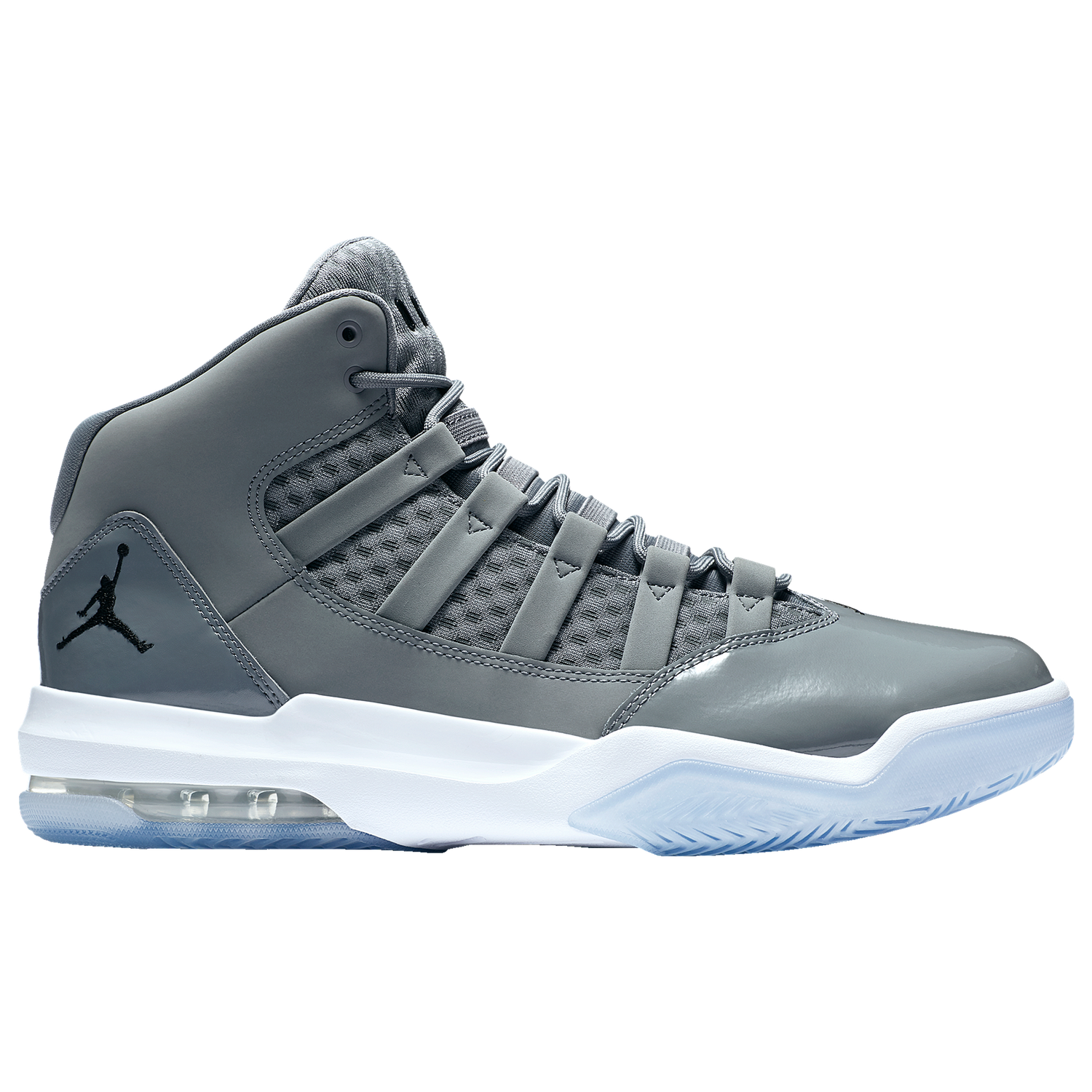 Jordan Max Aura - Men's - Black/Cool Grey/Clear