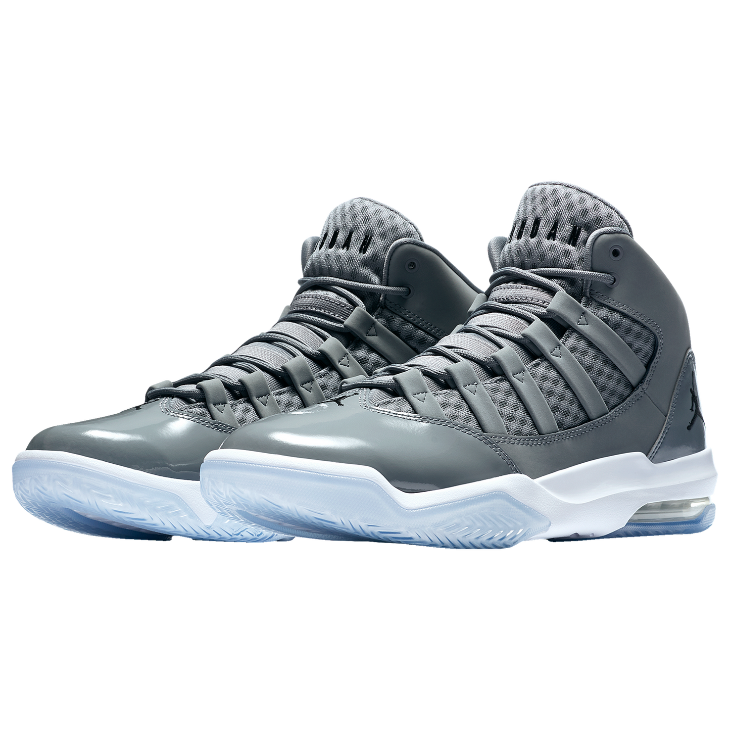 Jordan Max Aura - Men's - Black/Cool Grey/Clear