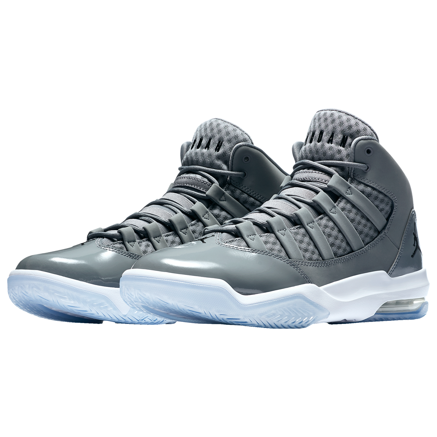Jordan Max Aura - Men's - Black/Cool Grey/Clear