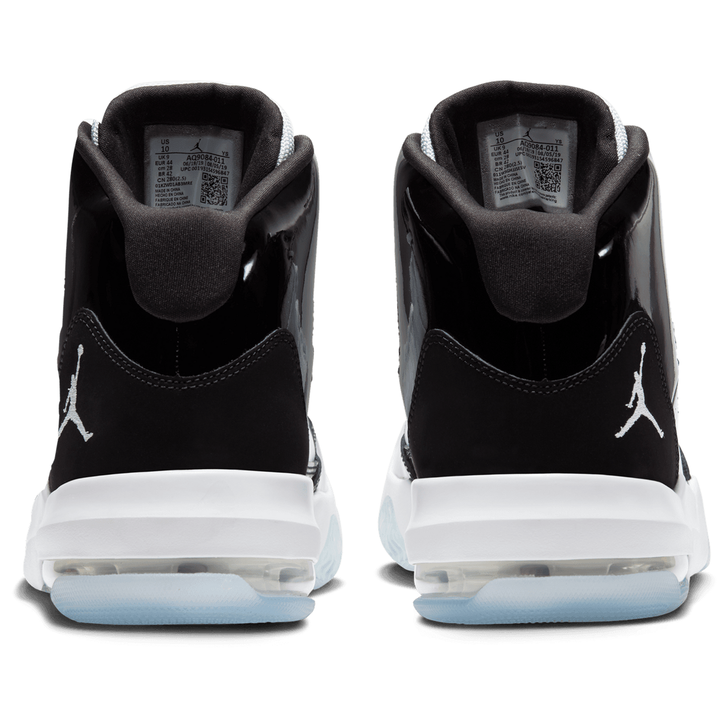 Jordan Max Aura - Men's - Black/White