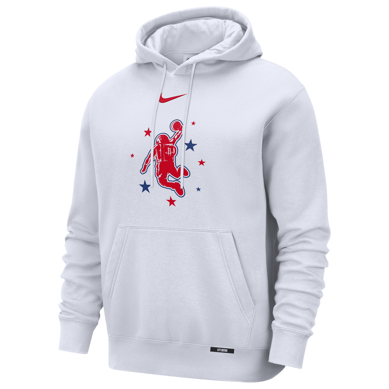 Nike Rockets Club Logo City Edition Hoodie - Men's - White/Multi