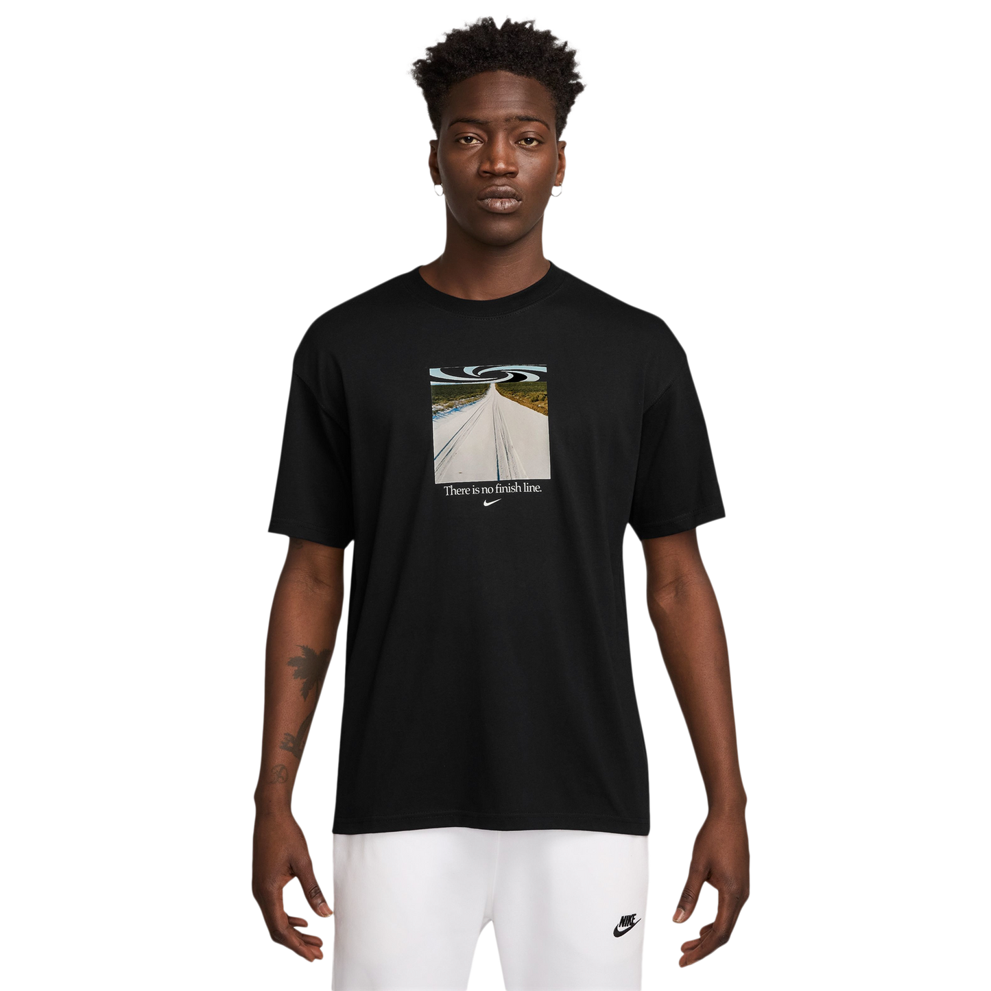 Nike NSW M90 Open T-Shirt - Men's - Black/Multi