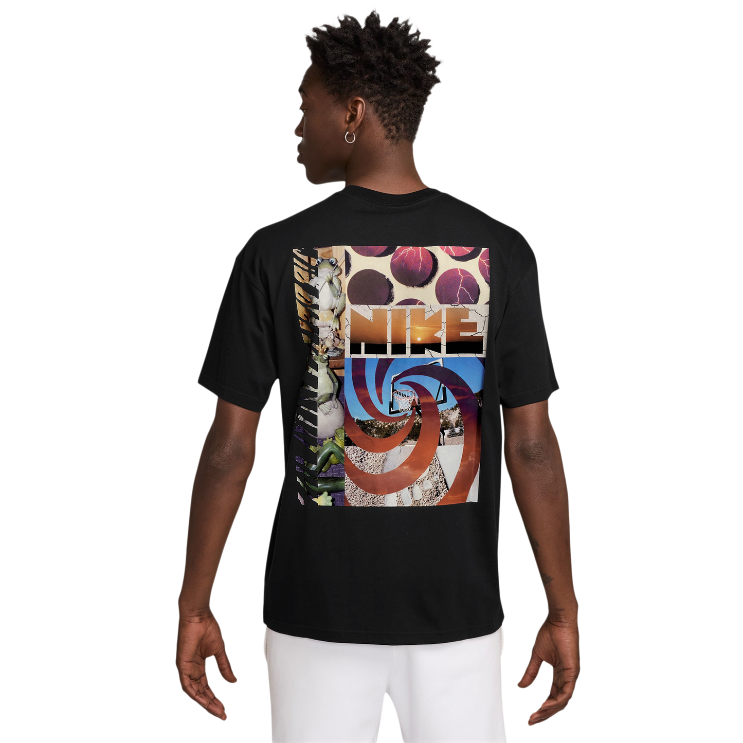 Nike NSW M90 Open T-Shirt - Men's - Black/Multi