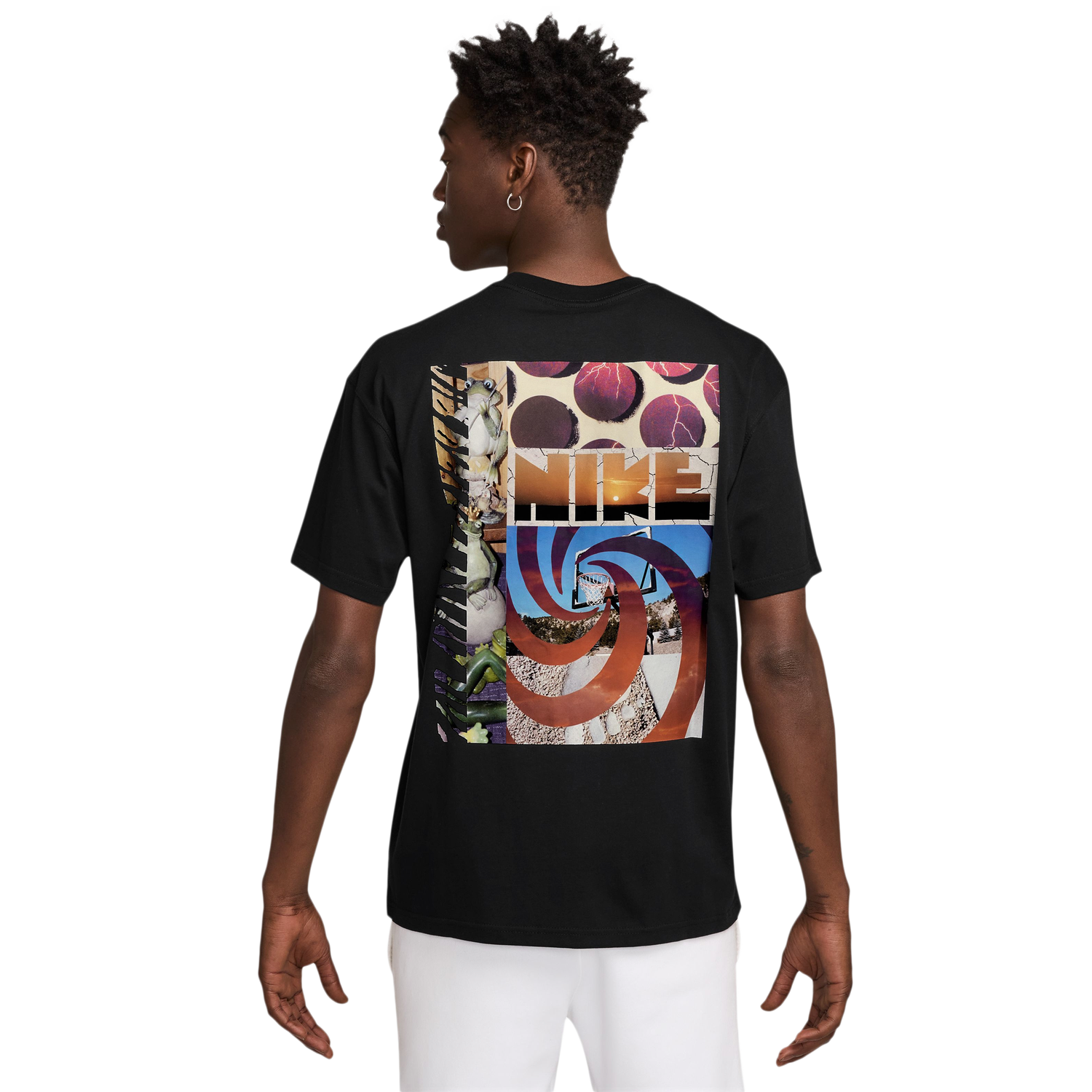 Nike NSW M90 Open T-Shirt - Men's - Black/Multi