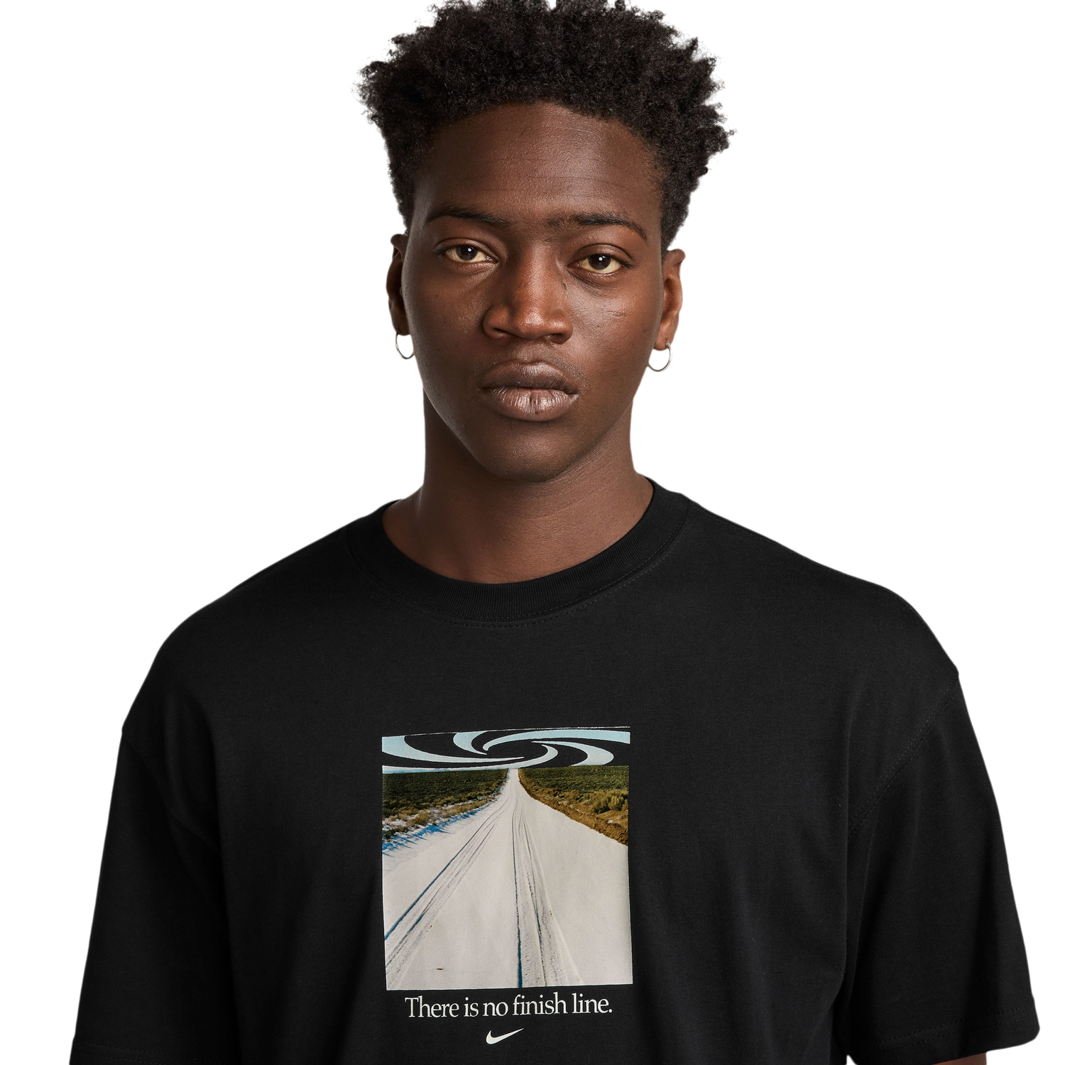Nike NSW M90 Open T-Shirt - Men's - Black/Multi