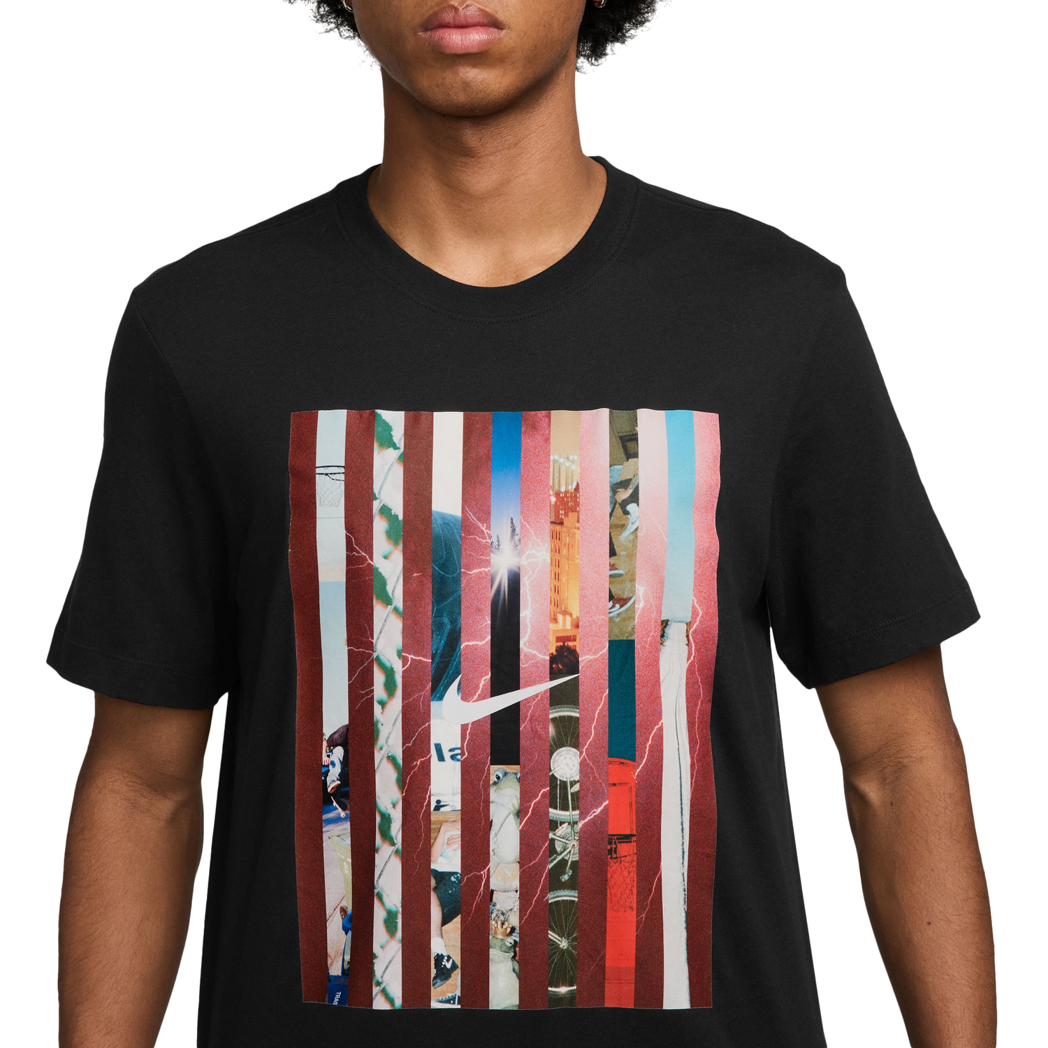 Nike NSW Open OC T-Shirt - Men's - Black/Multi
