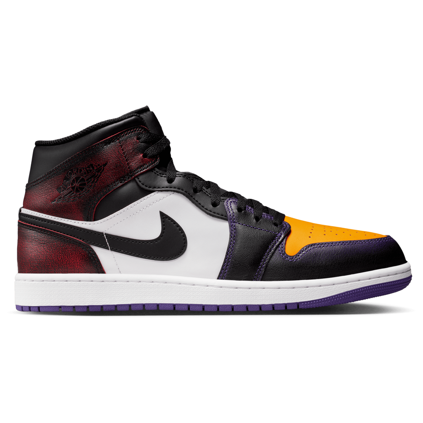 Jordan Air Jordan 1 Mid SE - Men's - Red/Yellow/Blue