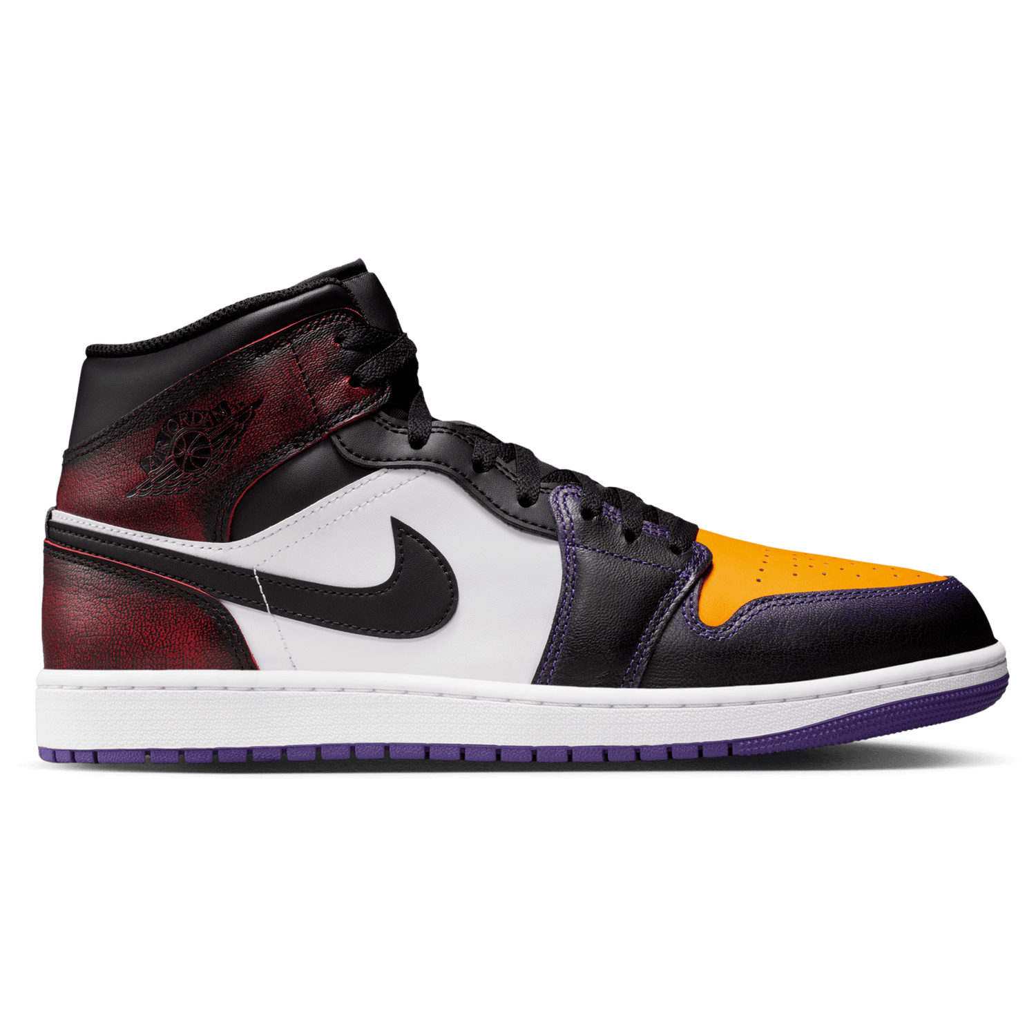 Jordan Air Jordan 1 Mid SE - Men's - Red/Yellow/Blue