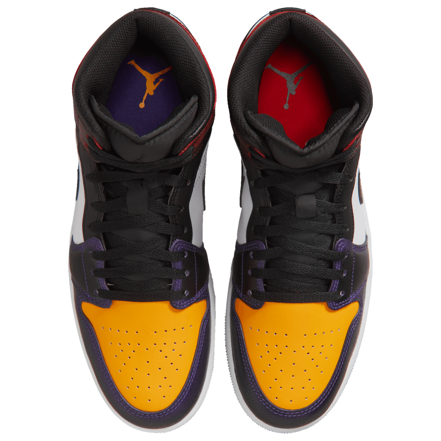 Jordan Air Jordan 1 Mid SE - Men's - Red/Yellow/Blue