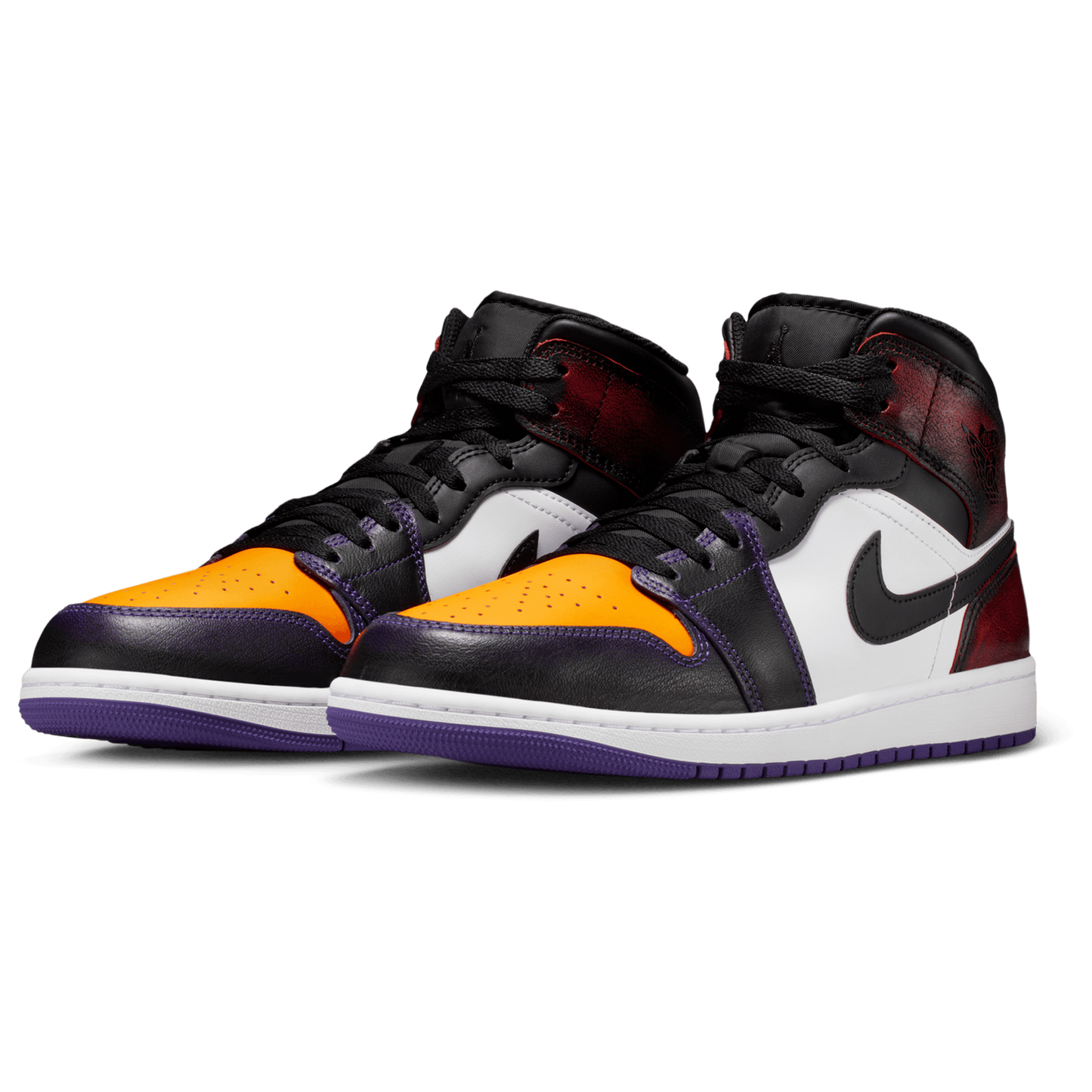 Jordan Air Jordan 1 Mid SE - Men's - Red/Yellow/Blue