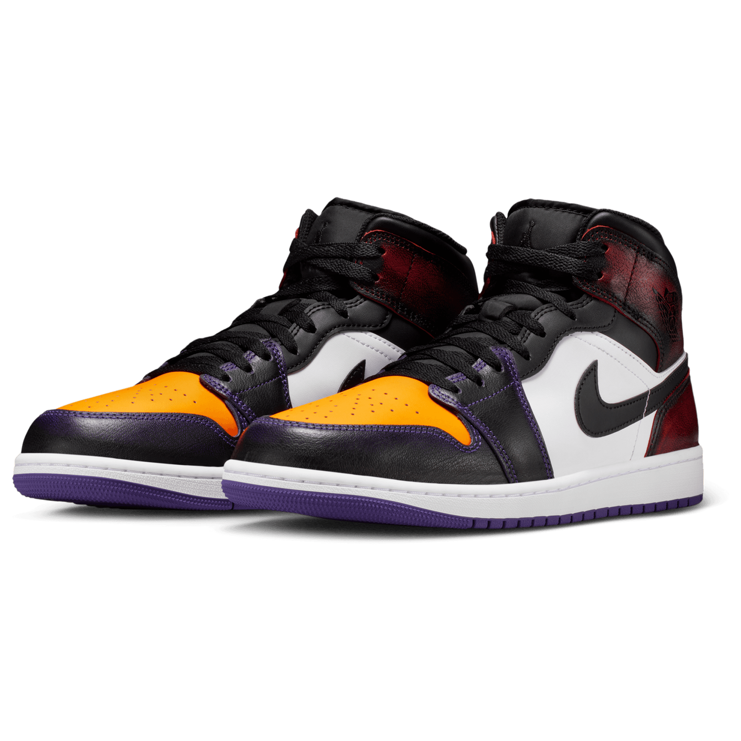 Jordan Air Jordan 1 Mid SE - Men's - Red/Yellow/Blue