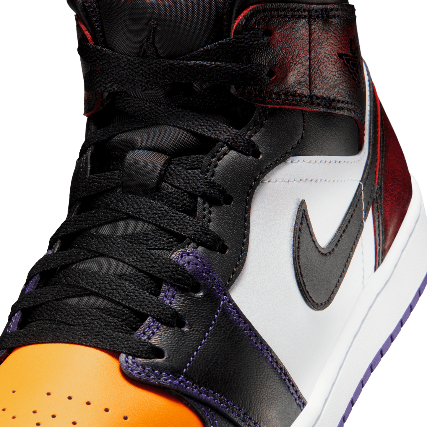 Jordan Air Jordan 1 Mid SE - Men's - Red/Yellow/Blue