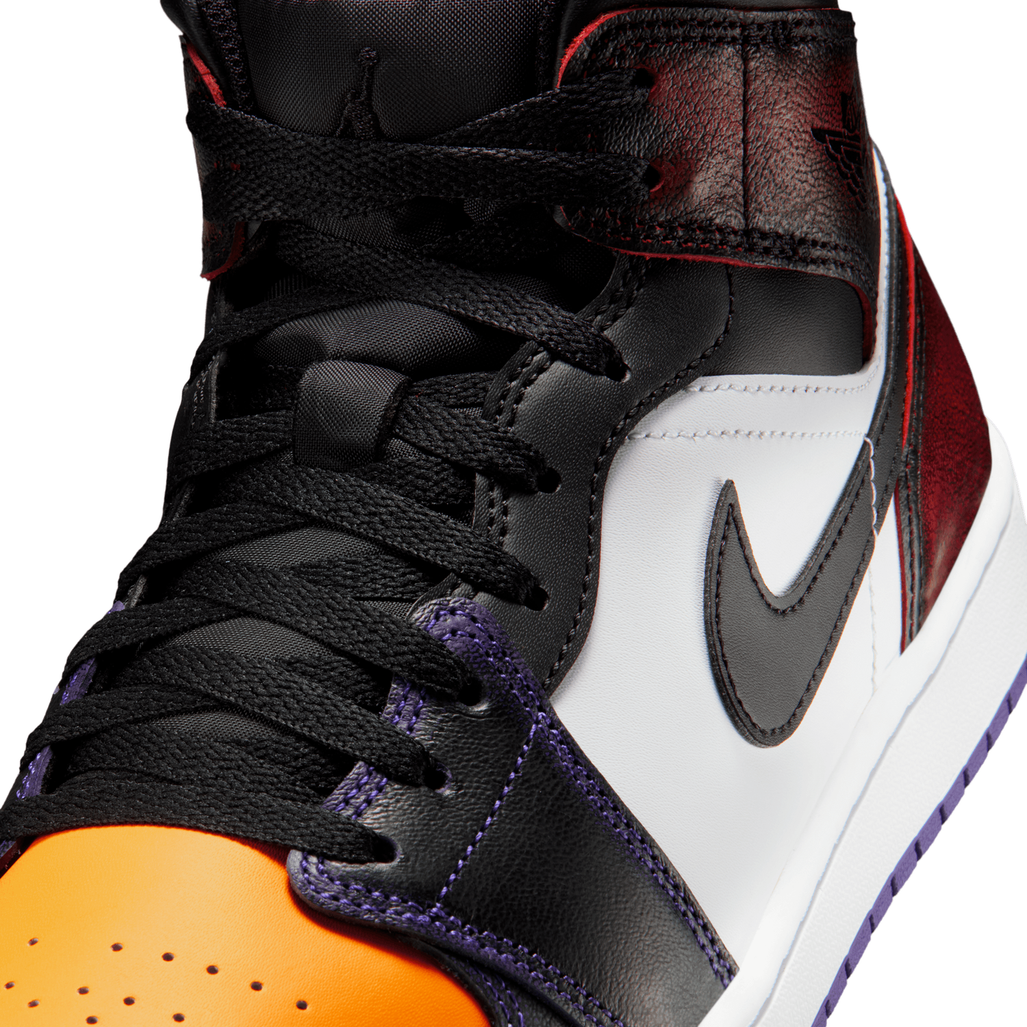 Jordan Air Jordan 1 Mid SE - Men's - Red/Yellow/Blue