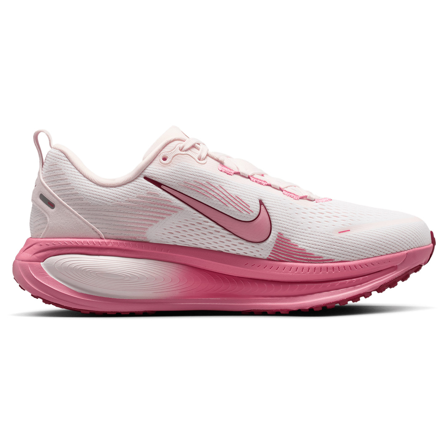 Nike Vomero 18 - Women's - White/Peony/Pearl Pink