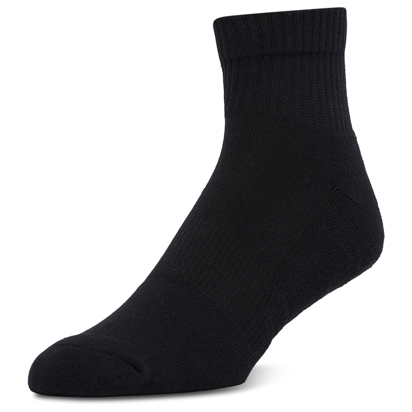 LCKR Athletic Half Cushion Quarter Socks - Men's - Black
